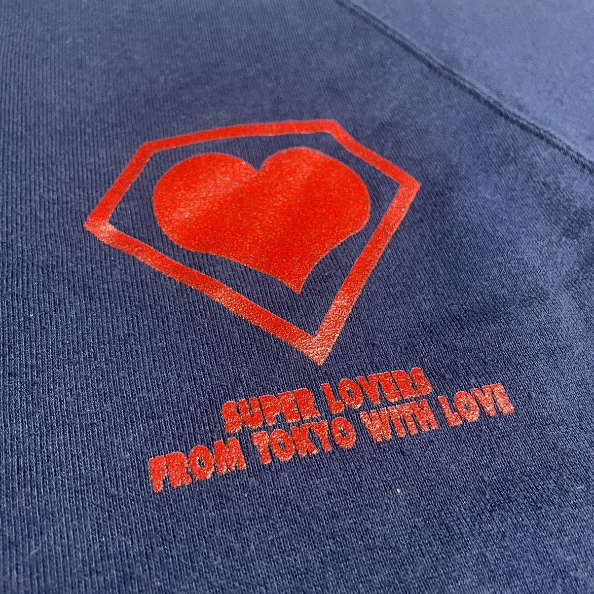 20471120 × Beauty Beast VINTAGE SUPER LOVERS TOKYO NEW WAVE SHORT SLEEVE SWEATSHIRT Size US M / EU 48-50 / 2 - 3 Thumbnail