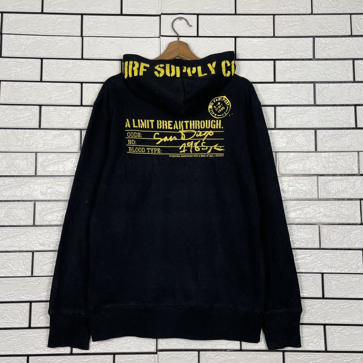 Rusty Rusty Surf Supply Pullover Hoodie Size US L / EU 52-54 / 3 - 7 Thumbnail