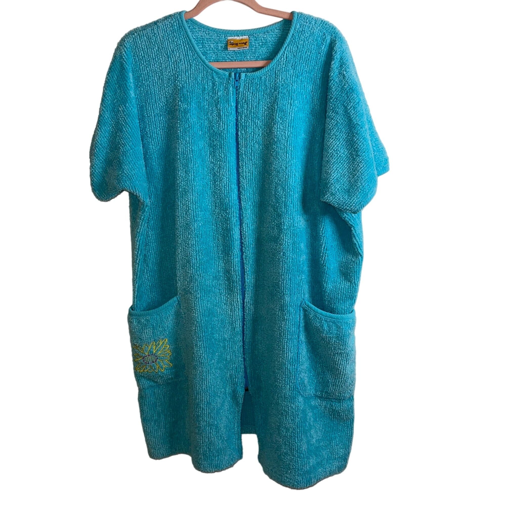 Vintage Down Under Vintage Womens Robe Size Large Blue Size ONE SIZE - 1 Thumbnail