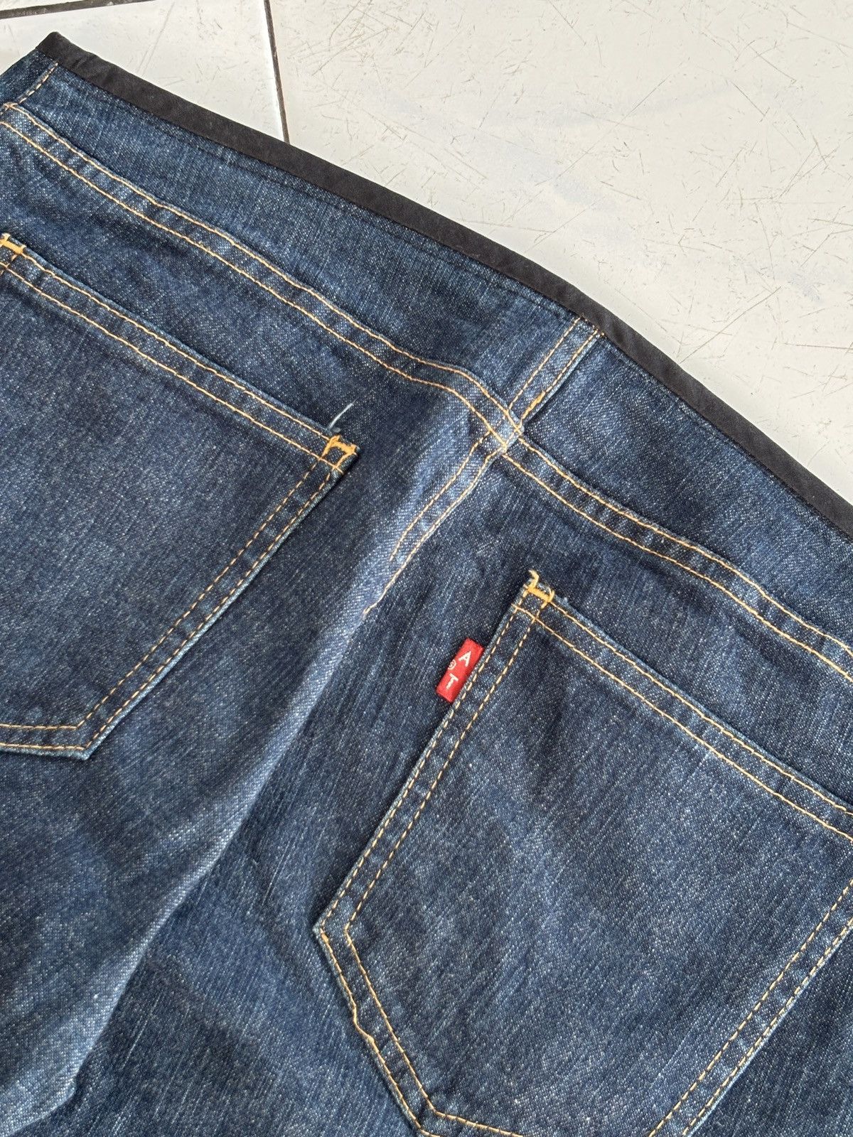 Masaki Matsushima 🔥Archival Denim A/T (Atsuro Tayama) Star Riveted Size 28" / US 6 / IT 42 - 6 Thumbnail