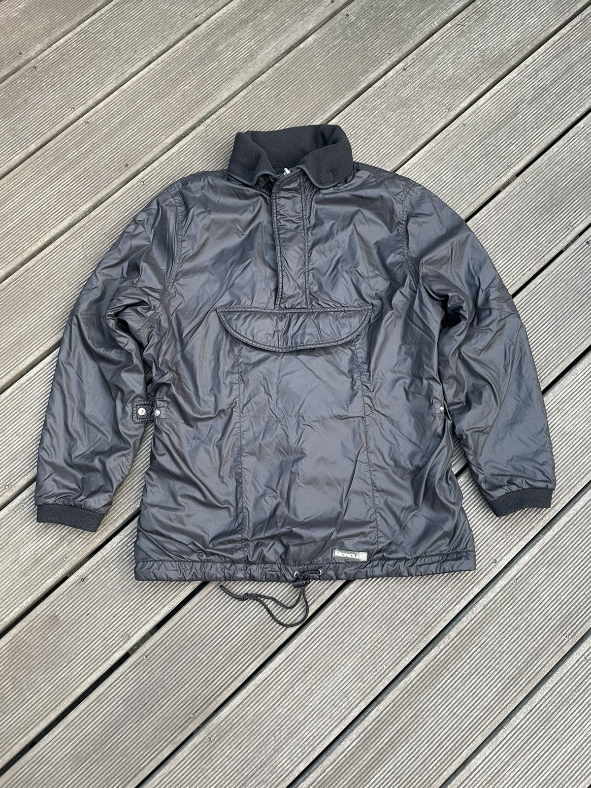 Moncler Grenoble Vintage Moncler Anorak Reversible Nylon Fleece Size L Size US L / EU 52-54 / 3 - 1 Thumbnail