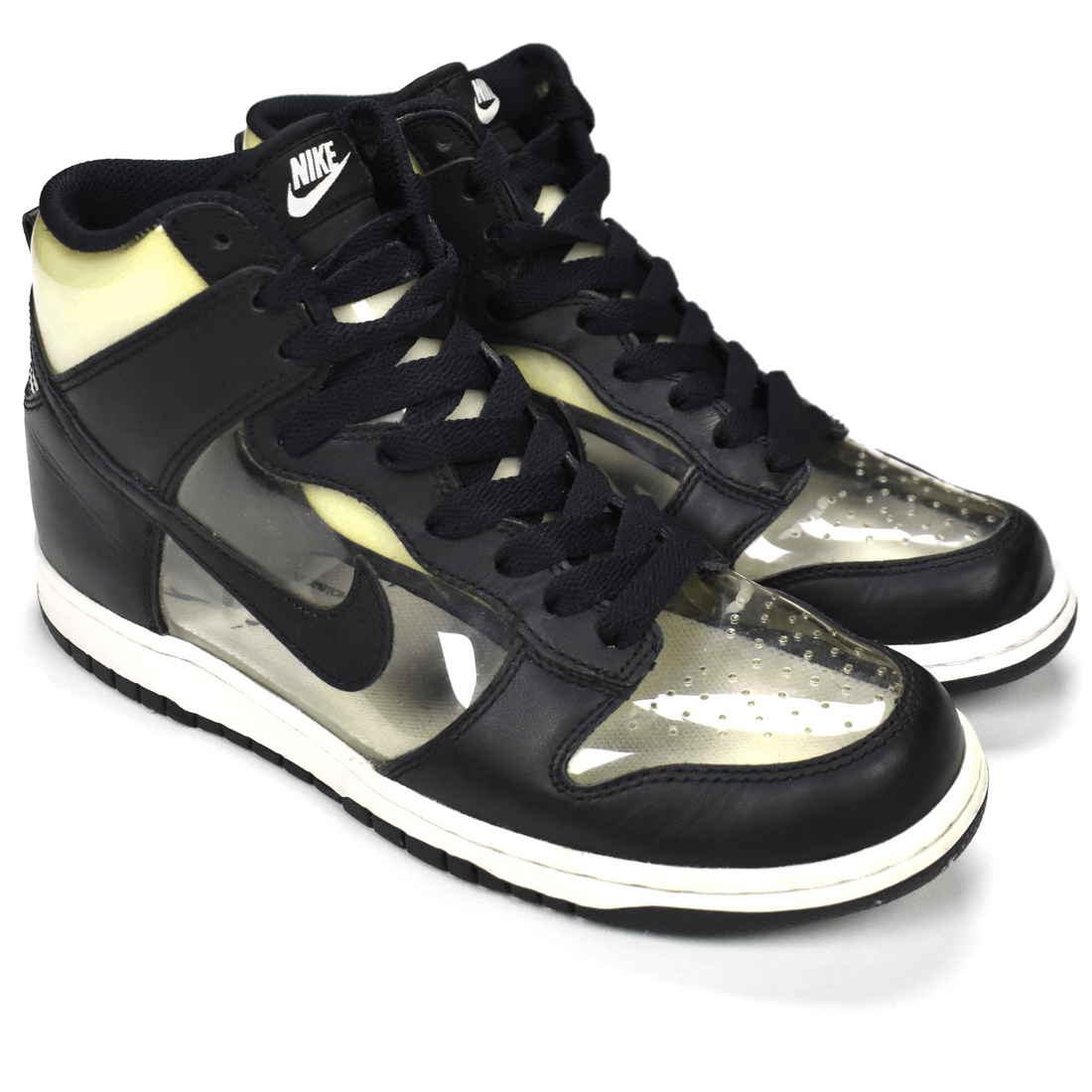 Comme des Garcons × Nike Comme des Garcons Nike Dunk Hi Retro CDG Clear 2017 Size US 8 / EU 41 - 1 Thumbnail