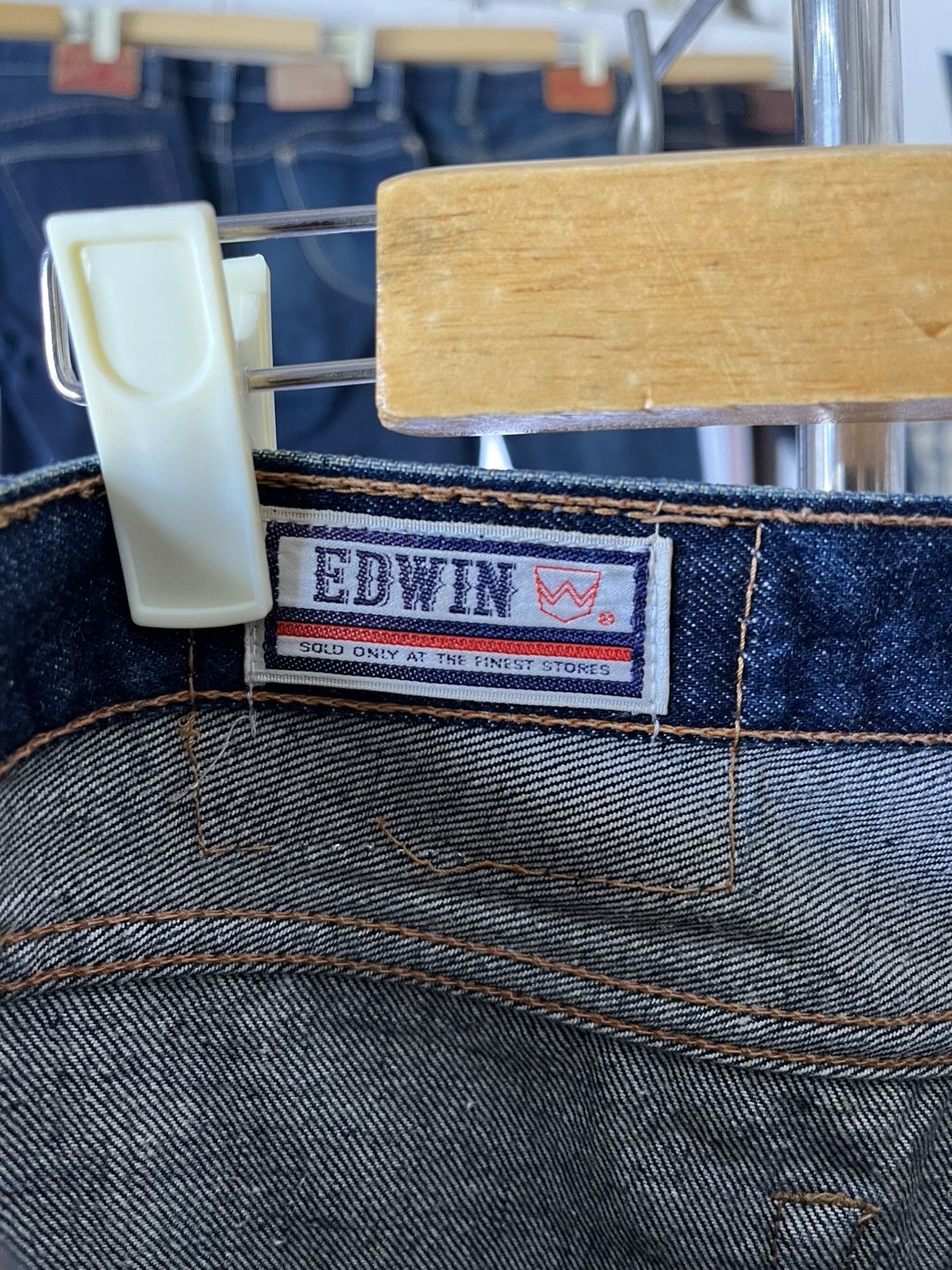 Edwin Vintage 70s Edwin Japan Half Selvedge Denim Size US 31 - 6 Thumbnail