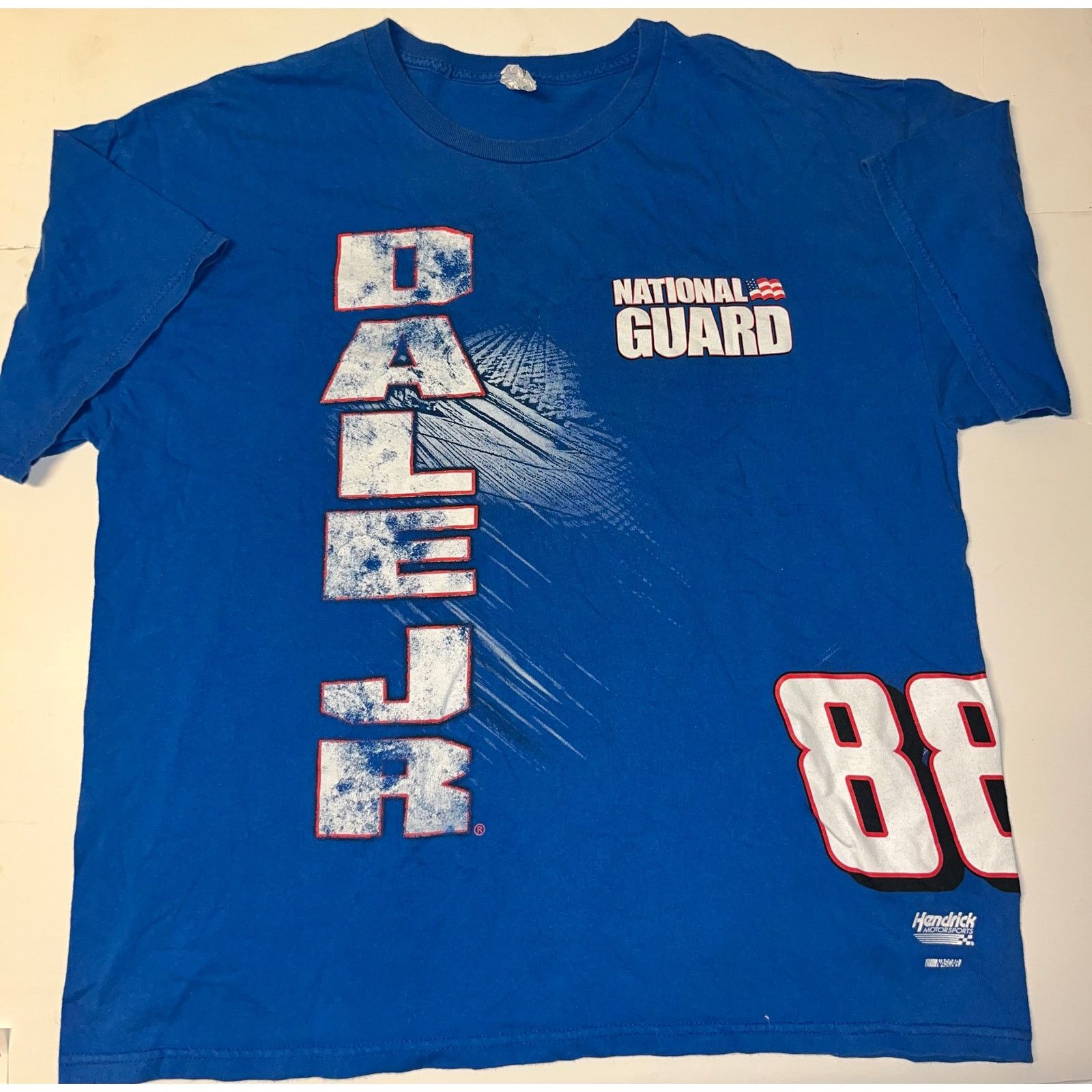 Alstyle Dale Jr nascar national guard 2XL shirt blue men’s Size US XS / EU 42 / 0 - 1 Thumbnail