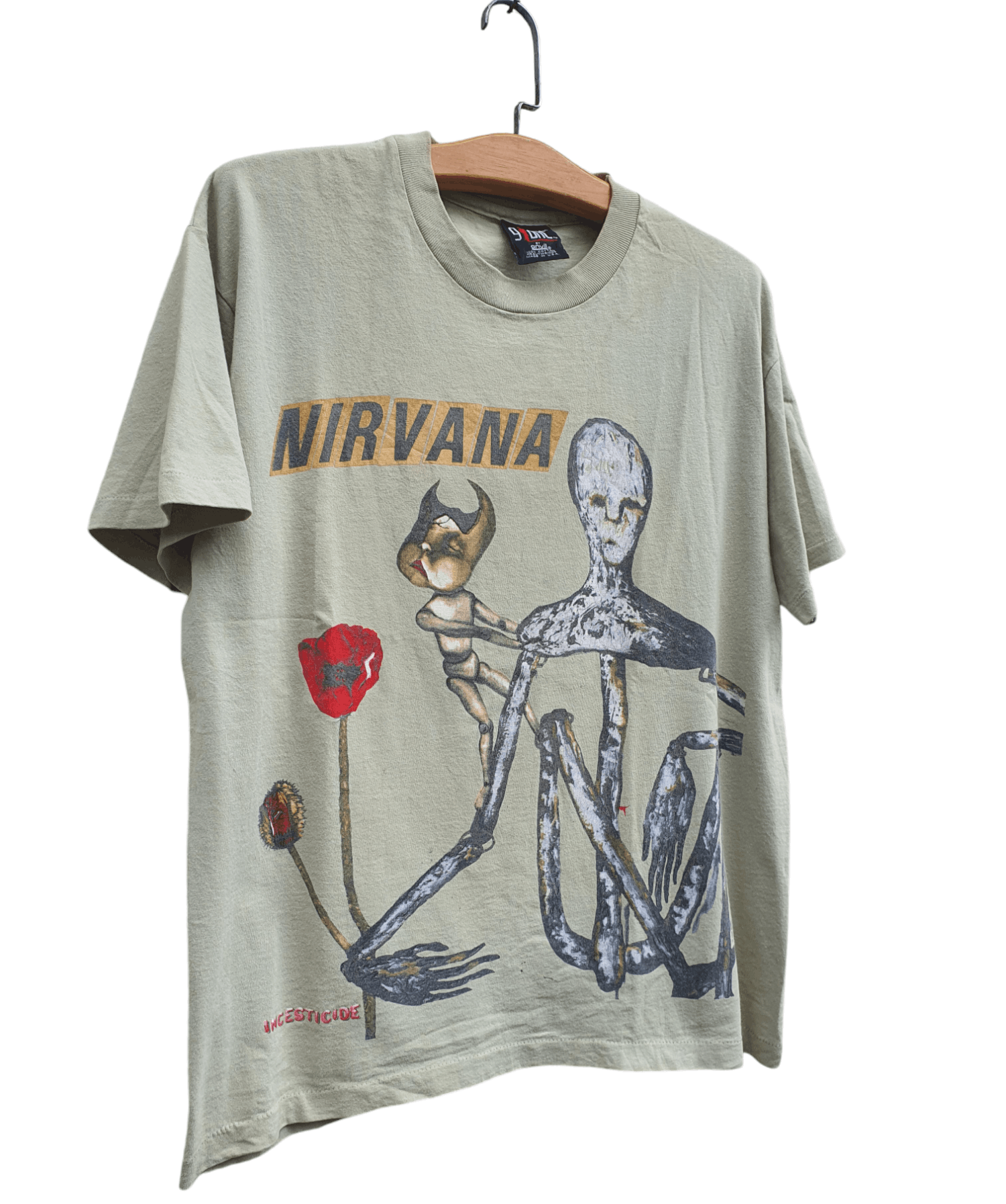Giant 🔥 OG 90s NIRVANA Incesticide Giant TShirt 1993 Size US L / EU 52-54 / 3 - 10 Thumbnail