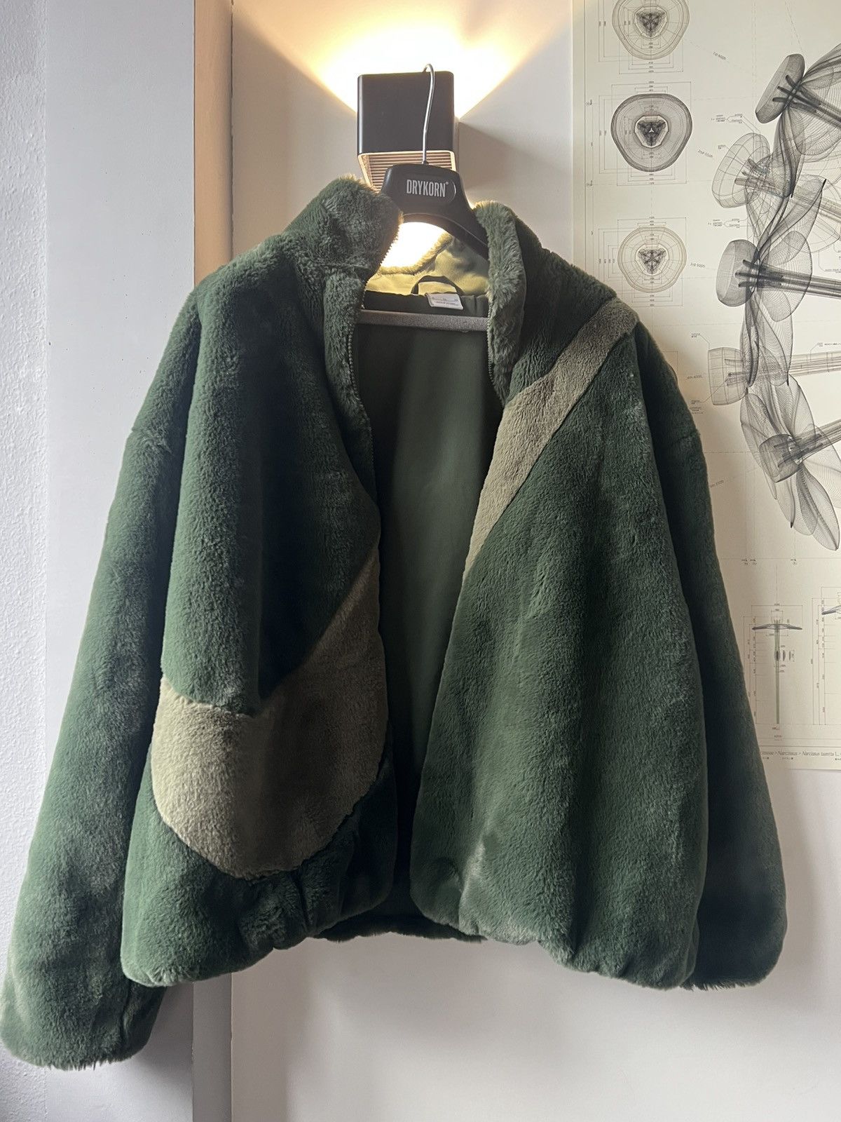 Nike Nike Oversized Swoosh Fleece Jacket Size XL / US 12-14 / IT 48-50 - 7 Thumbnail