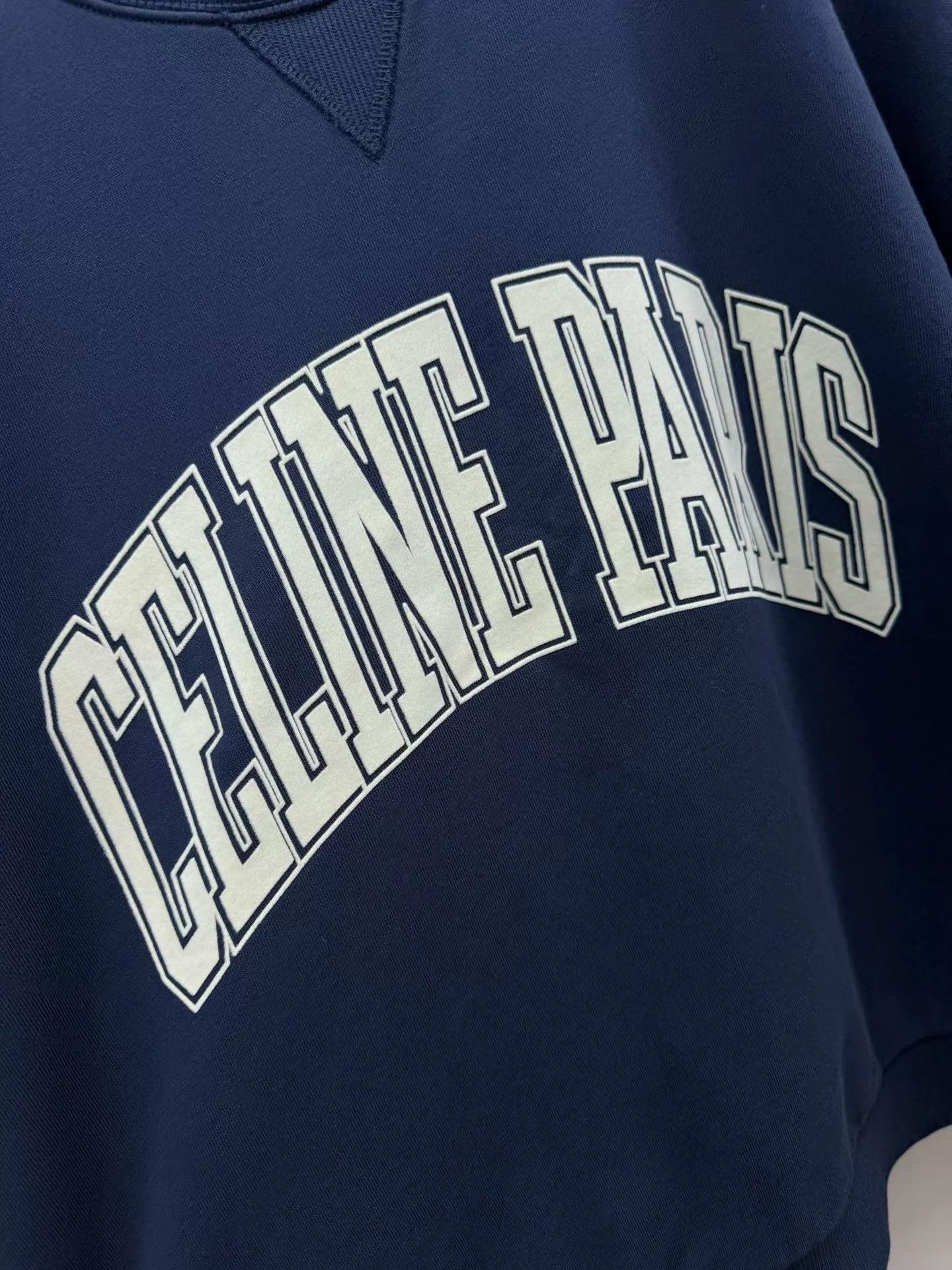 Celine Celine Logo Print Sweatshirt Xinling Worn 1x XL Size XL / US 12-14 / IT 48-50 - 4 Thumbnail