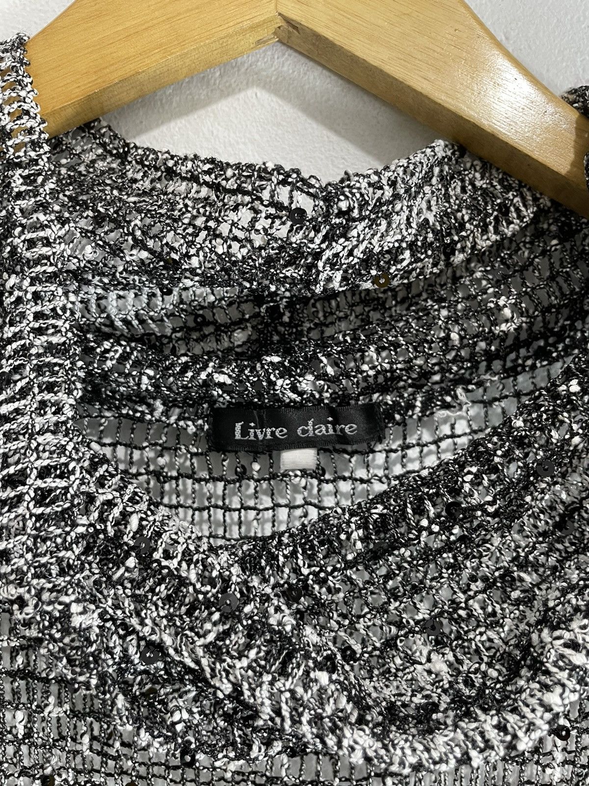 If Six Was Nine Undefined Open fishnet top tshirt goth punk style Size US M / EU 48-50 / 2 - 3 Thumbnail