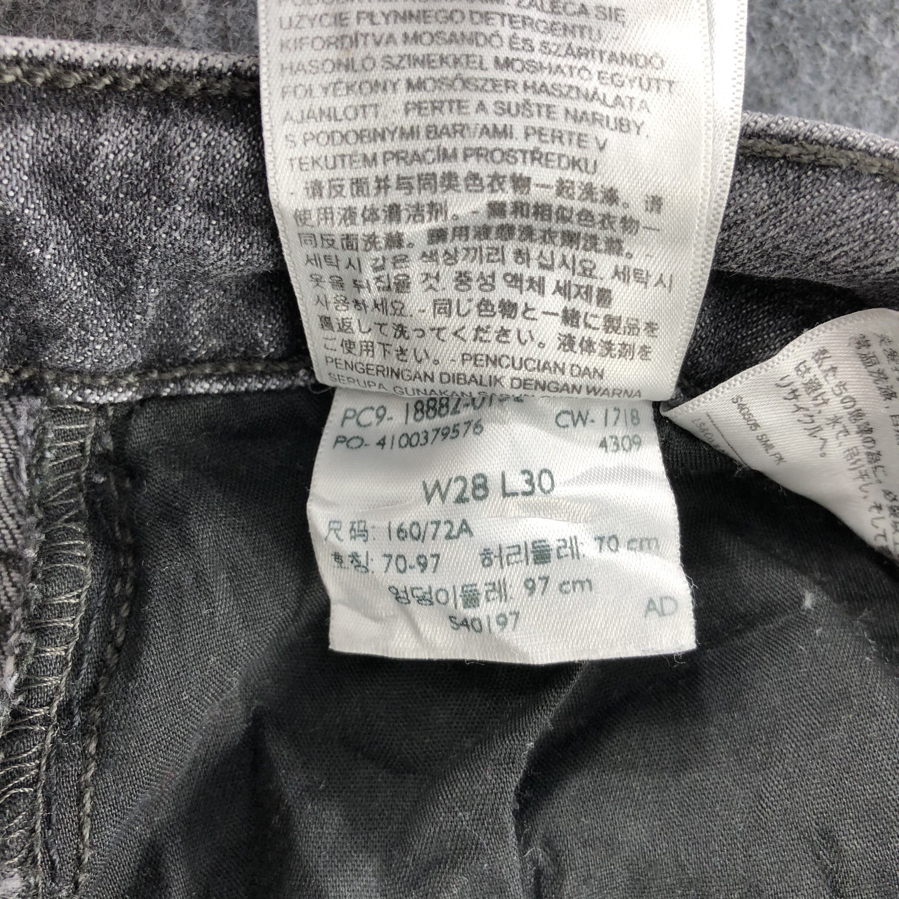 Levi's × Vintage Vintage Distress Black Levis Jeans-JM1481 Size US 28 / EU 44 - 12 Thumbnail