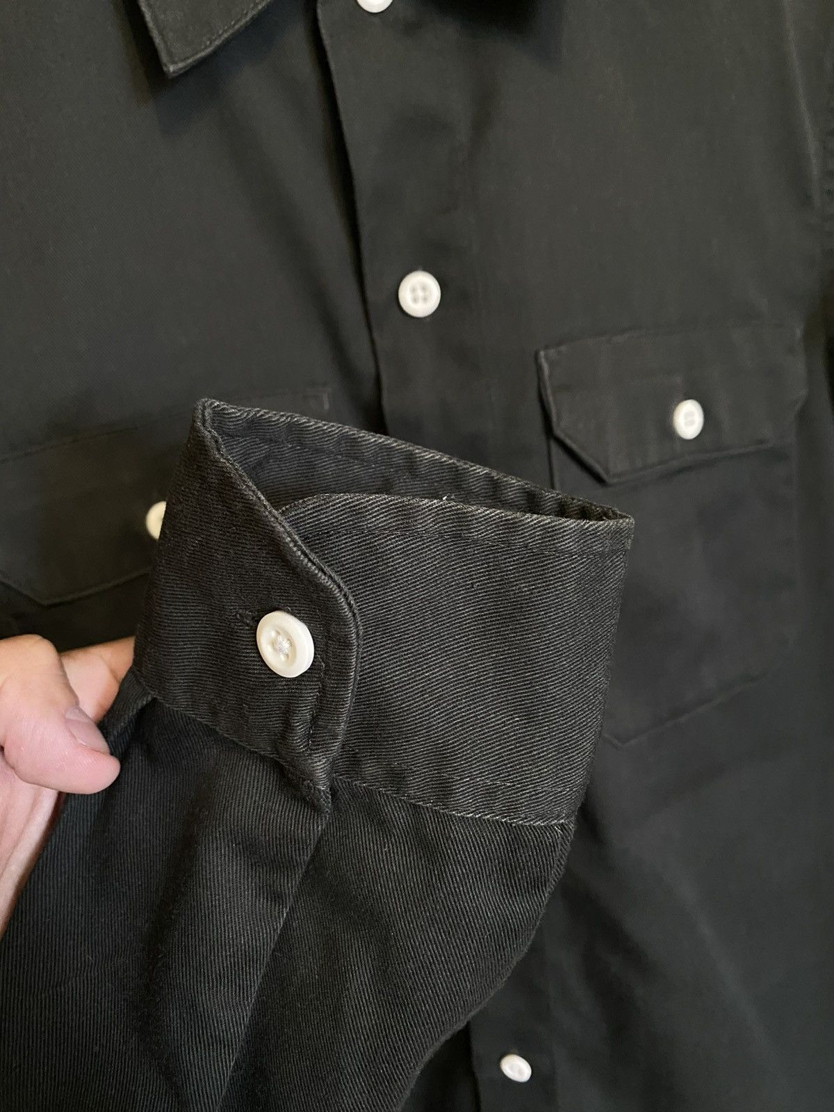 Carhartt Carhartt WIP L/S Master Shirt Asphalt Rinsed Workwear Size S Size US S / EU 44-46 / 1 - 4 Thumbnail