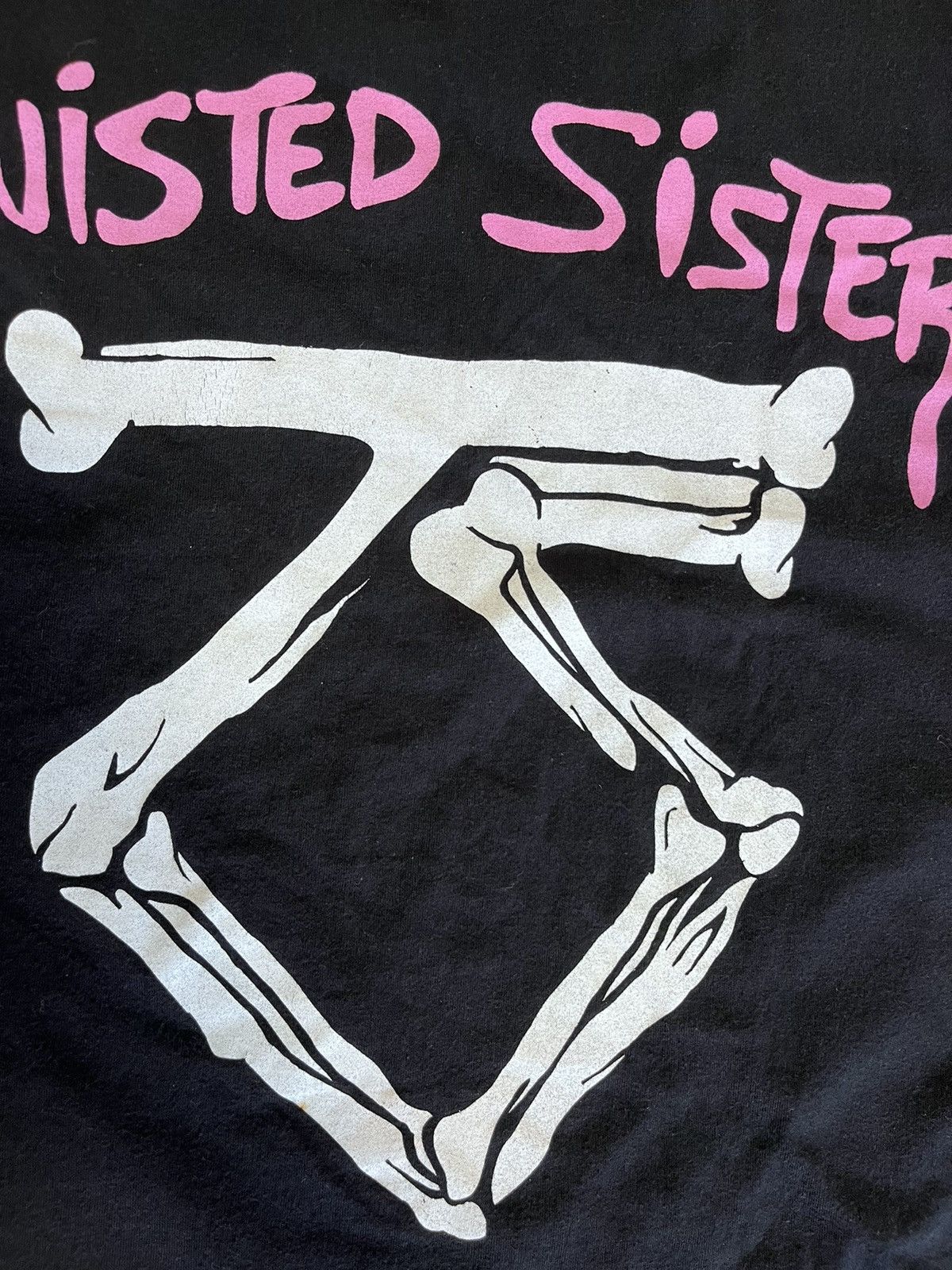 Band Tees Gildan Men’s T- Shirt Vintage Twisted Sister 2008 Big Logo Size US XL / EU 56 / 4 - 11 Thumbnail