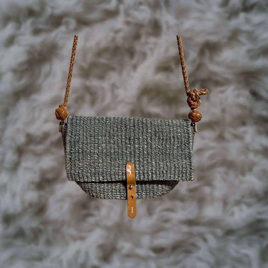 Polo Ralph Lauren Ralph Lauren Women Polo Raffia Mini Shoulder Bag Blue Limited Edition VHTF Desig Bag Size ONE SIZE - 1 Thumbnail