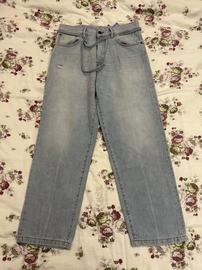Acne Studios Acne studios wide-leg jeans 2502-Nextarrow Size US 32 / EU 48 - 1 Thumbnail