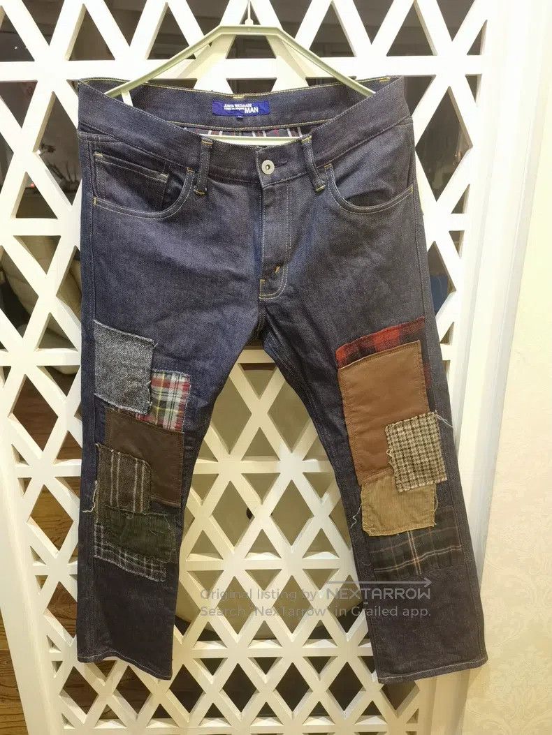 Junya Watanabe Junya Watanabe size M Classic Patchwork Patchwork Denim Pa Size US 27 - 1 Thumbnail