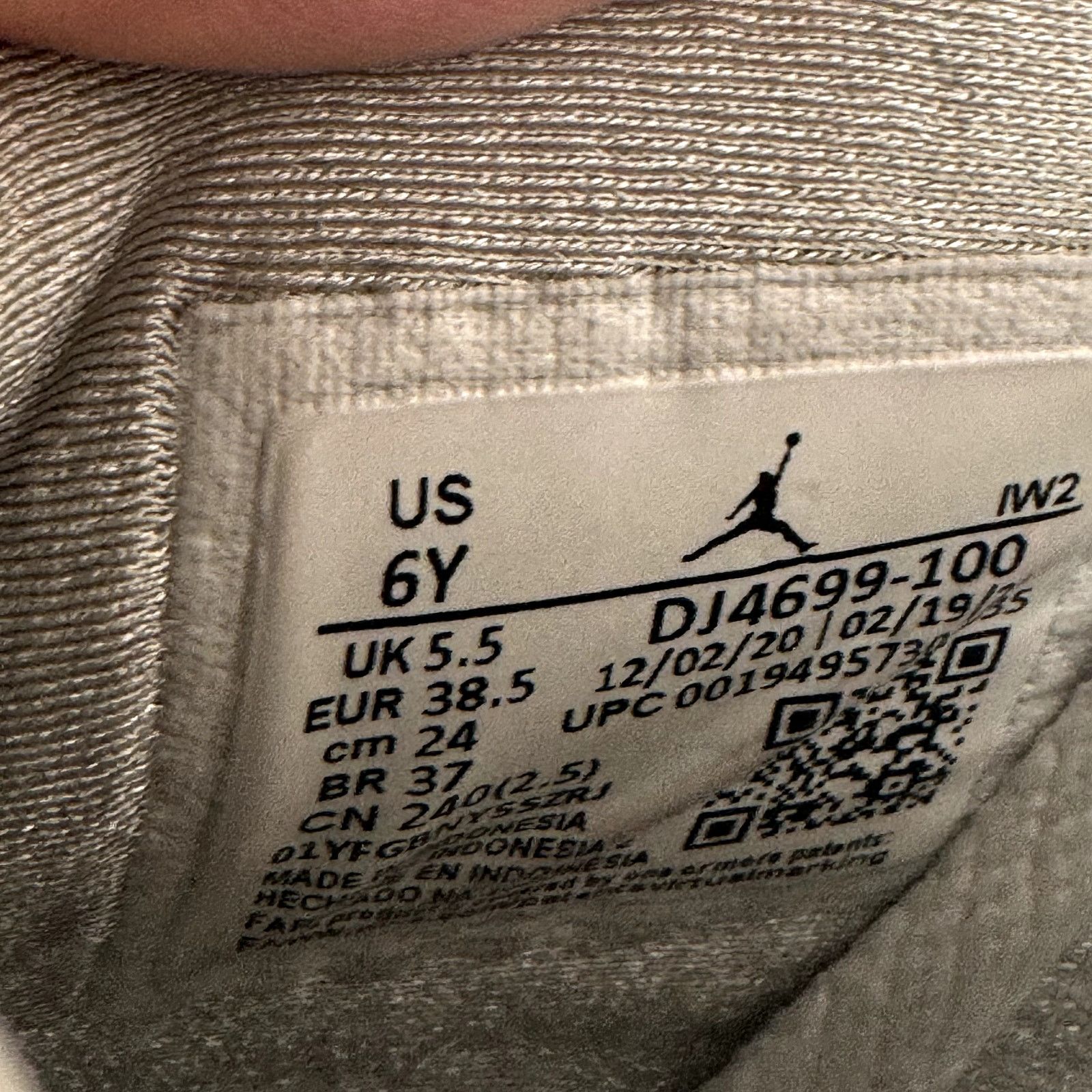 Jordan Brand × Nike Size 6 - Nike Air Jordan 4 Retro GS White Oreo Men's Shoes Size US 6 / EU 39 - 7 Thumbnail