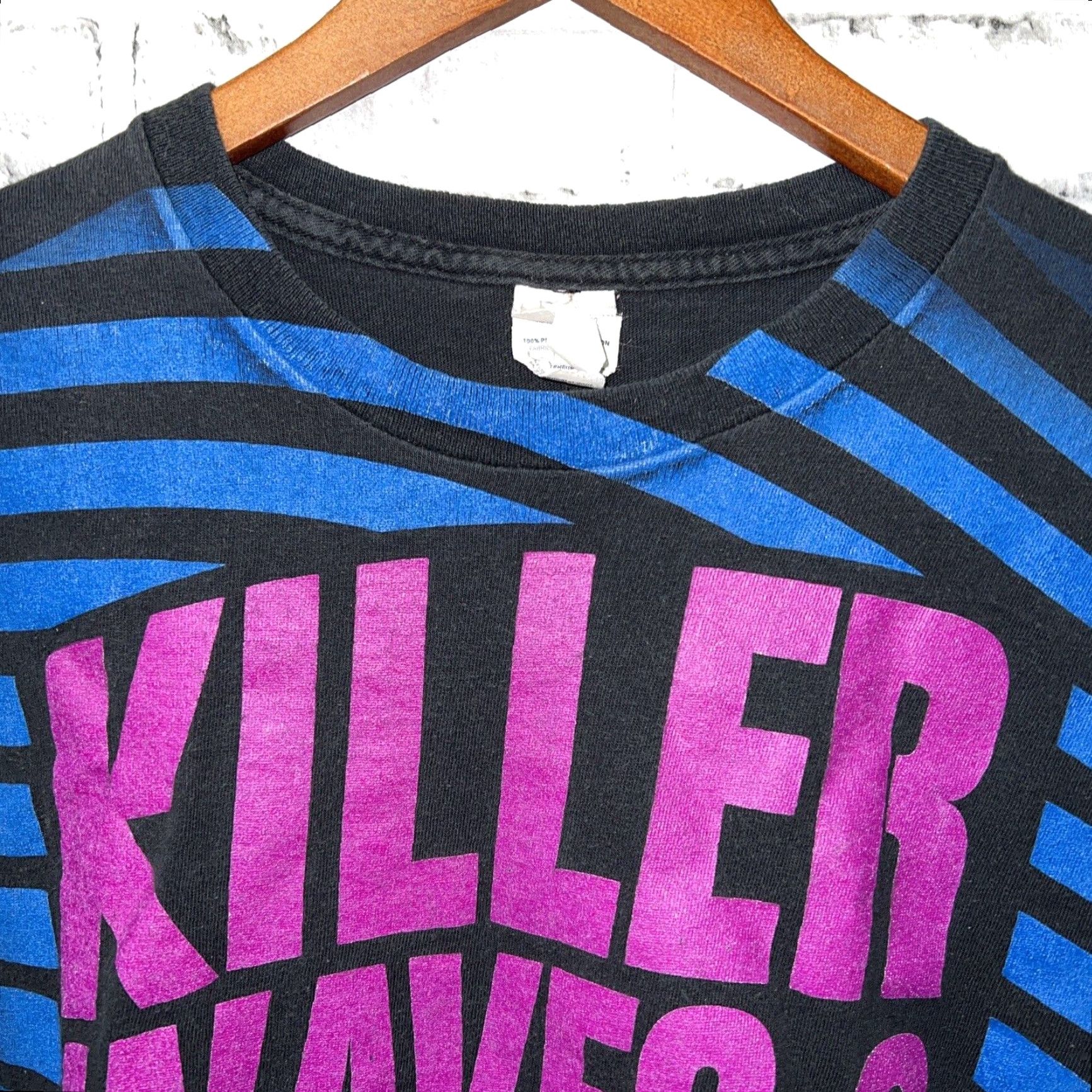 Delta VINTAGE Delta T-Shirt Killer Waves And Smokin Babes Black Mens Size L Size US L / EU 52-54 / 3 - 2 Thumbnail