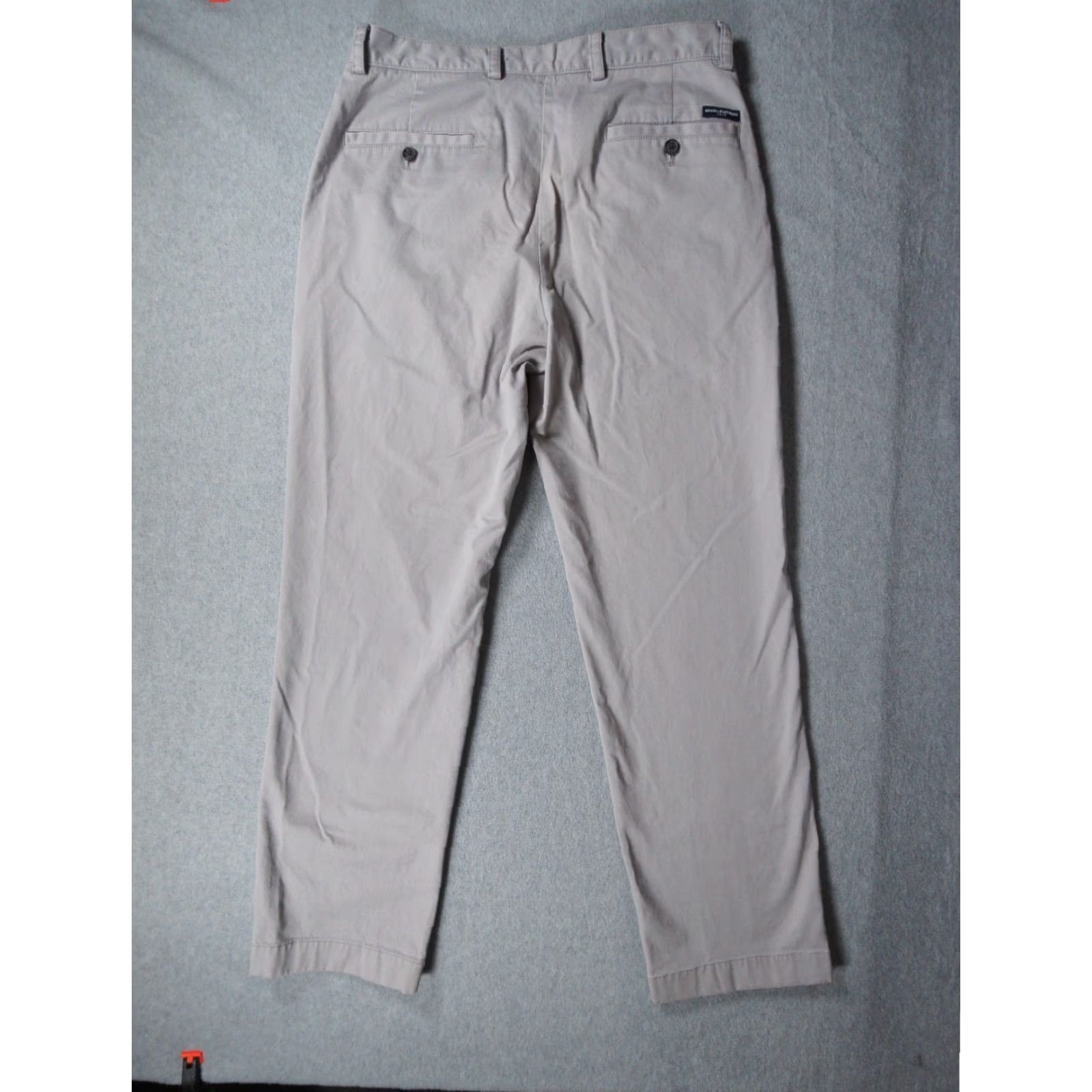 Brooks Brothers Brooks Brothers Pants Mens 32x29 Gray Chino Clark Fit Stretch Preppy Business Size US 32 / EU 48 - 4 Thumbnail