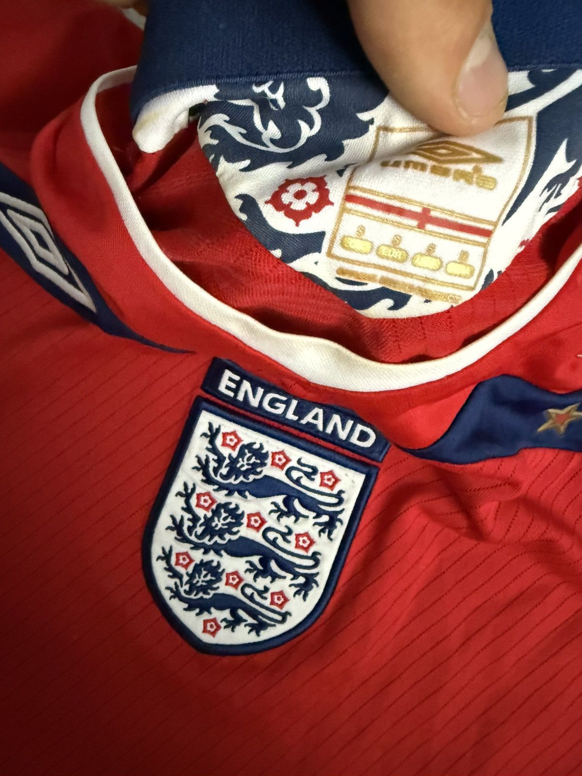 Umbro Vintage Umbro soccer jersey England 2008 shirt long sleeve Size US S / EU 44-46 / 1 - 4 Thumbnail