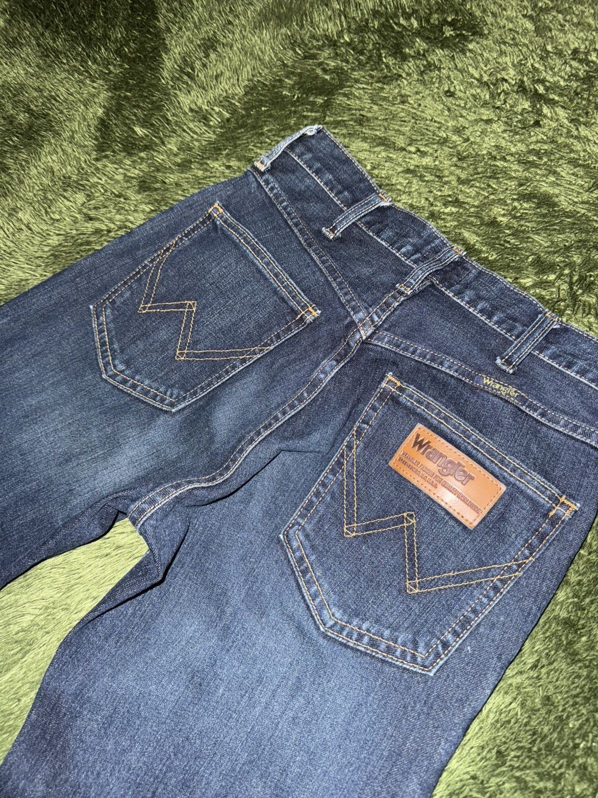 Wrangler [28] Wrangler Japan Vintage-Washed Denim Pants Indigo Size US 28 / EU 44 - 9 Thumbnail