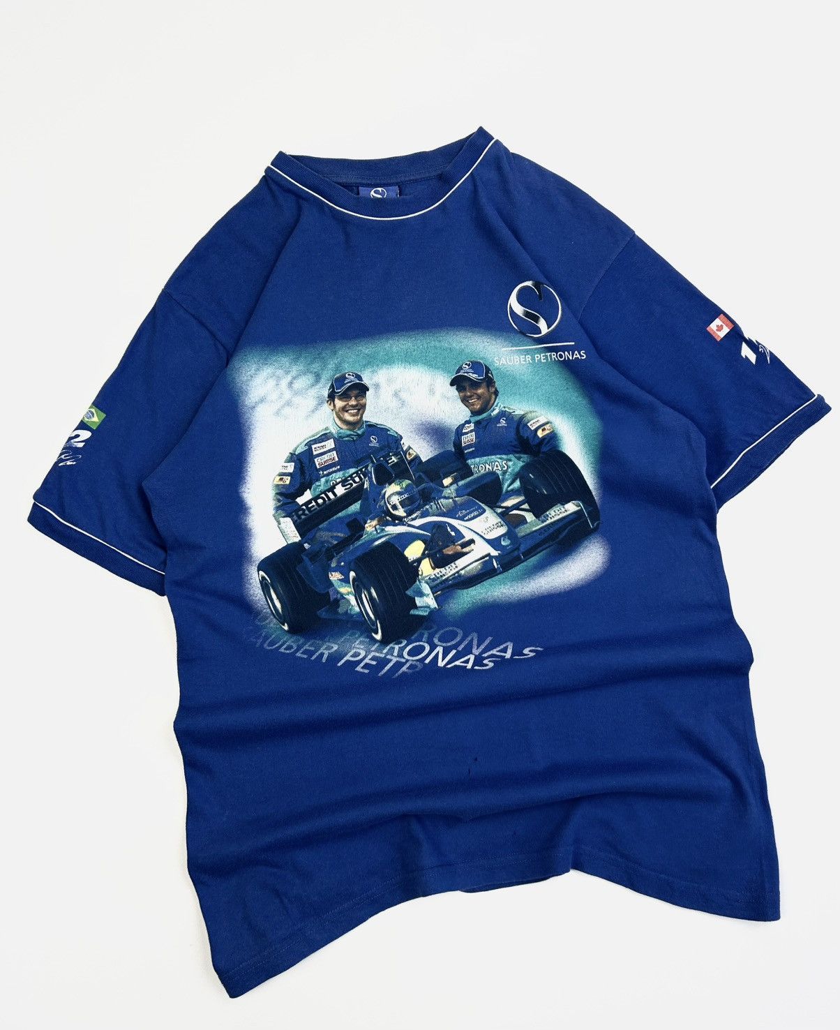 Formula 1 × Vintage Vintage Sauber Petronas F1 Racing Tee Rare T shirt 2005 Size US S / EU 44-46 / 1 - 2 Thumbnail