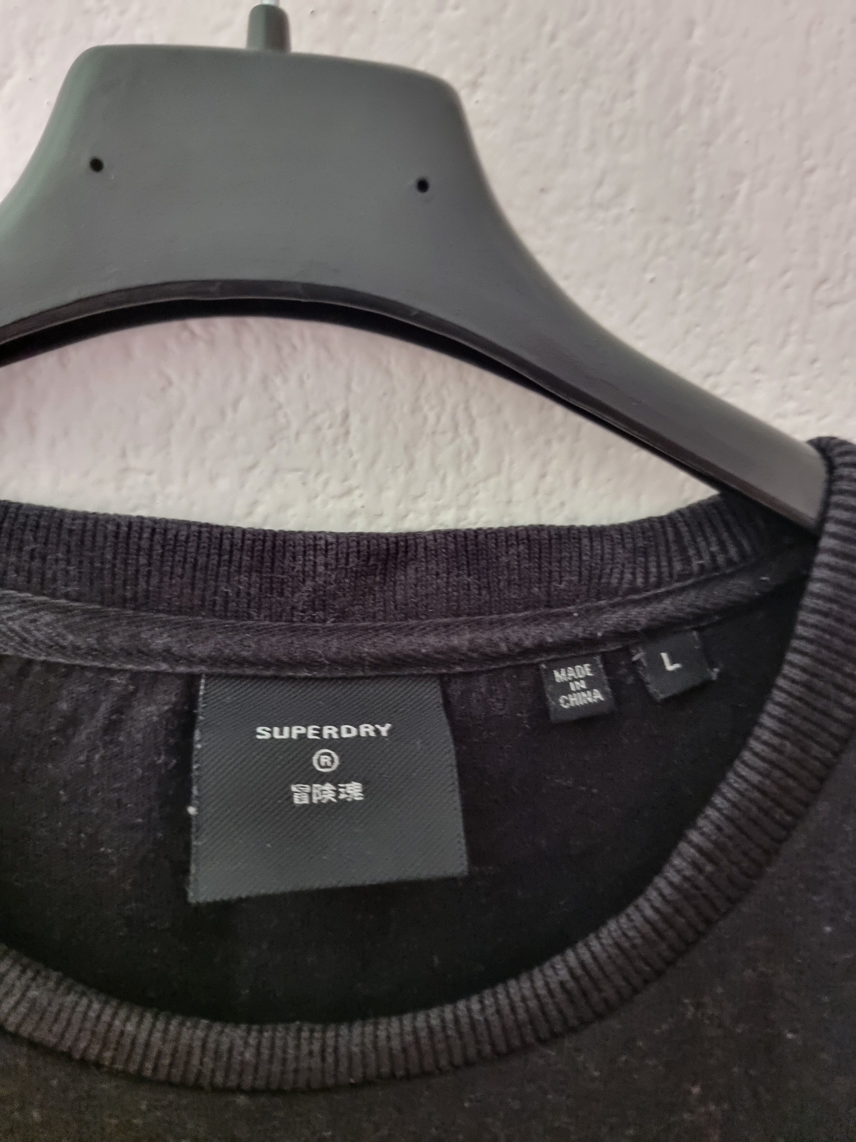 Japanese Brand × Superdry SUPERDRY T-shirt Black Size US L / EU 52-54 / 3 - 2 Thumbnail