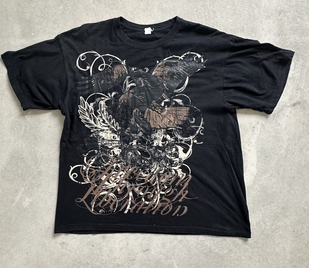 Other VINTAGE AFFLICTION FREEDOM THROUGH LIBERATION TEE Size US L / EU 52-54 / 3 - 1 Thumbnail