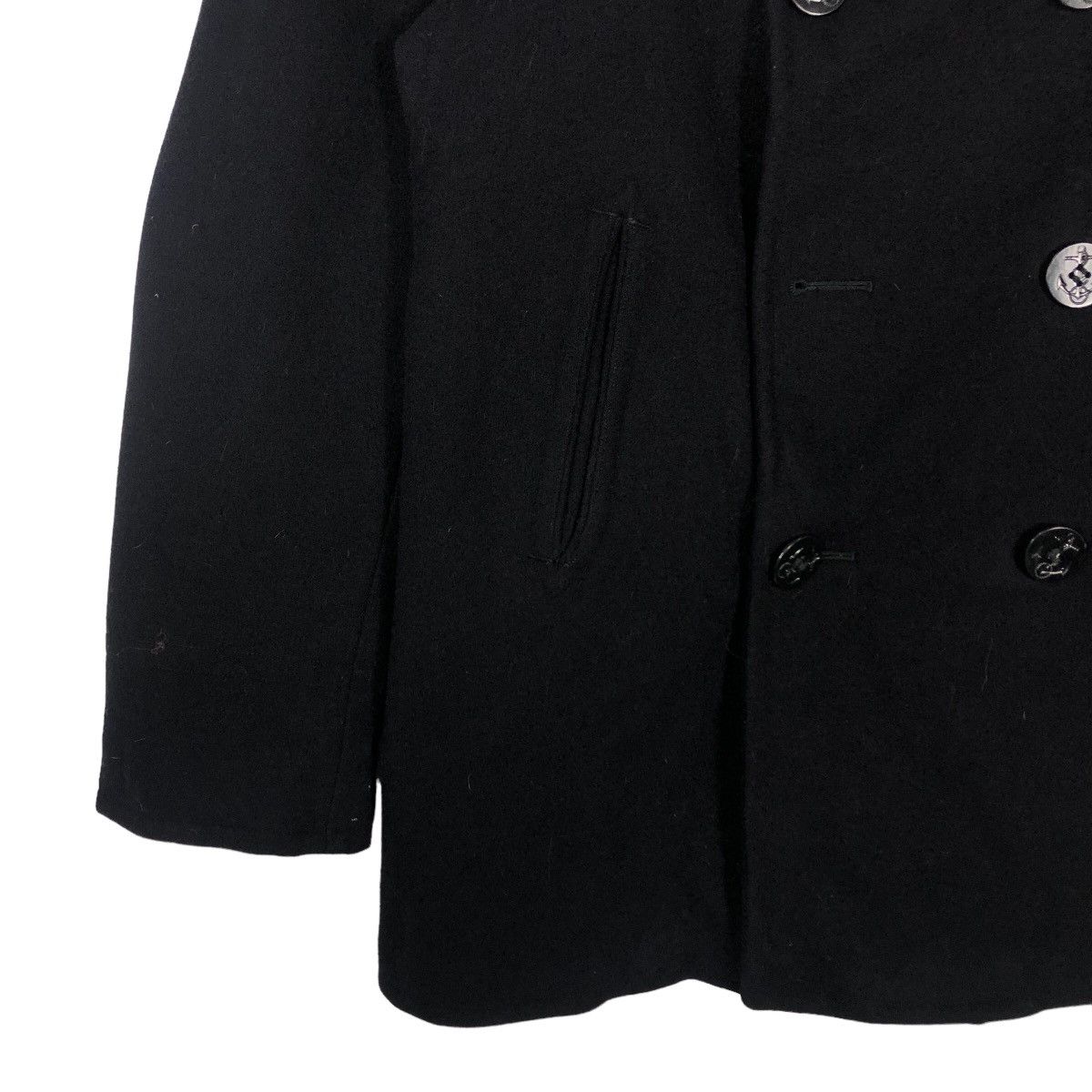 Vintage 🔥40’s True Vintage U.S Navy Wool Double Breast Jacket WWII Size US M / EU 48-50 / 2 - 3 Thumbnail