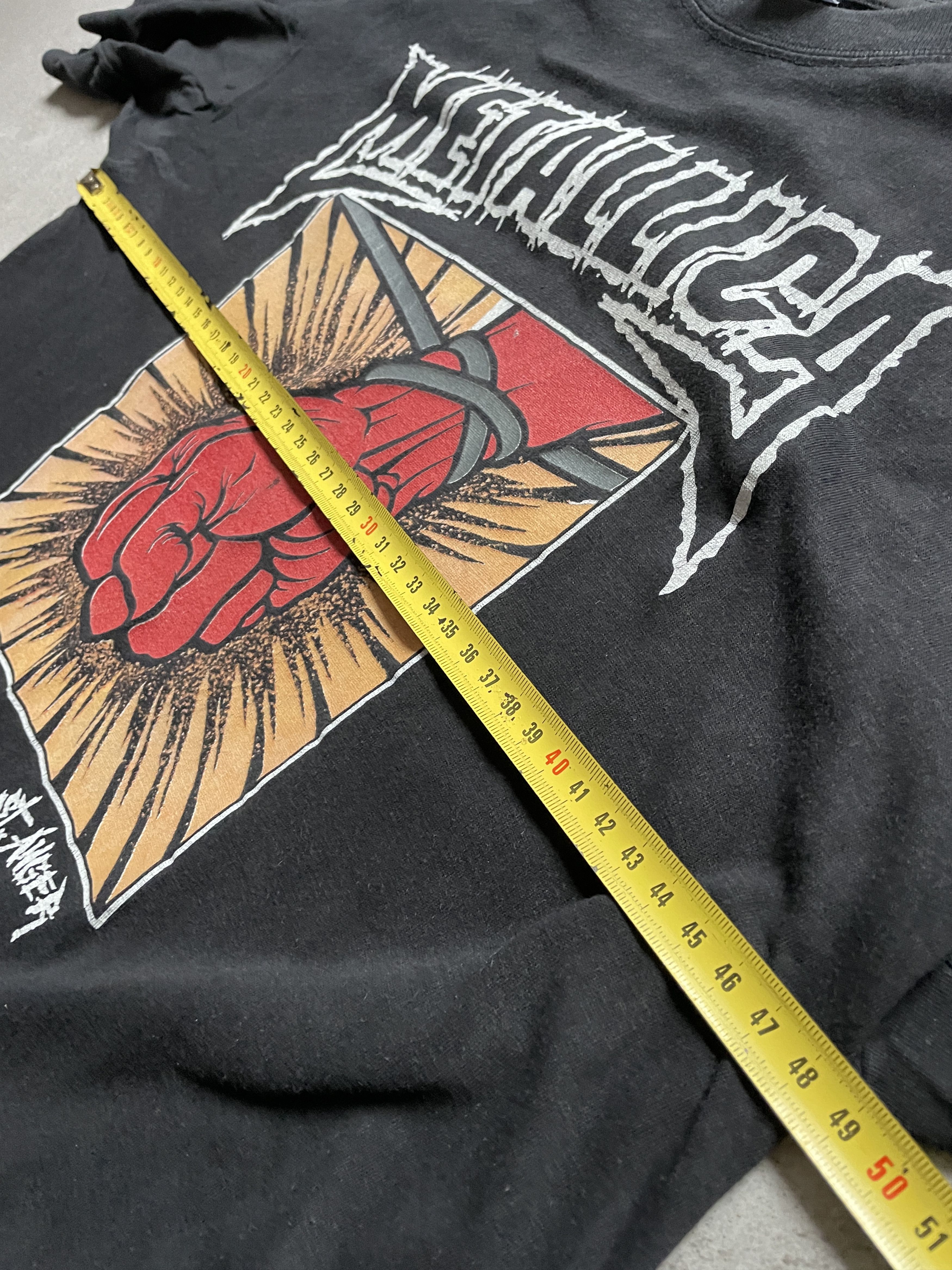 Band Tees Y2K 2003 METALLICA ST ANGER VINTAGE METAL BAND TEE Size US M / EU 48-50 / 2 - 8 Thumbnail