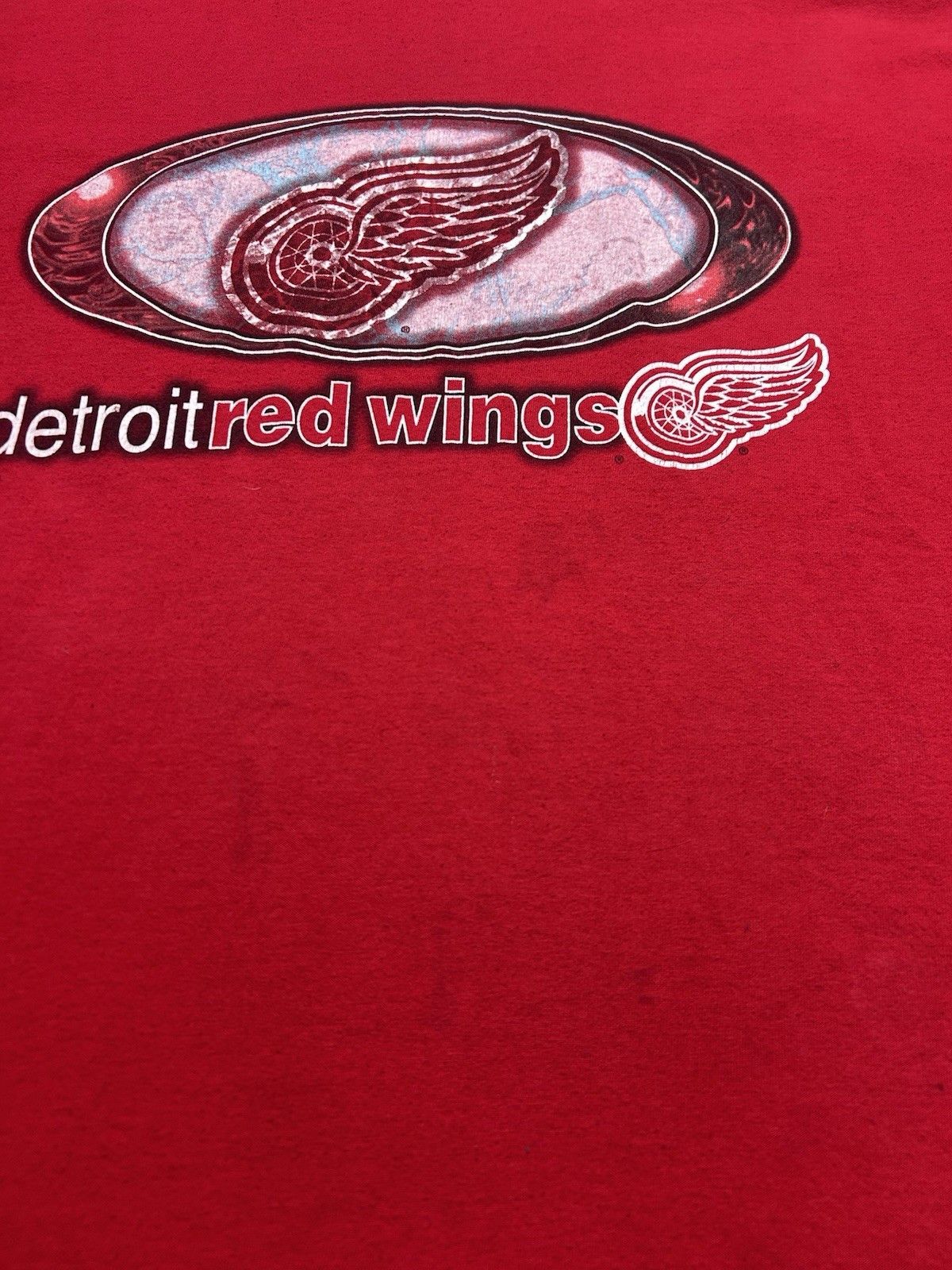 Vintage Vintage 90s t shirt Detroit red wings NHL hockey logo 7 XL Size US XL / EU 56 / 4 - 3 Thumbnail