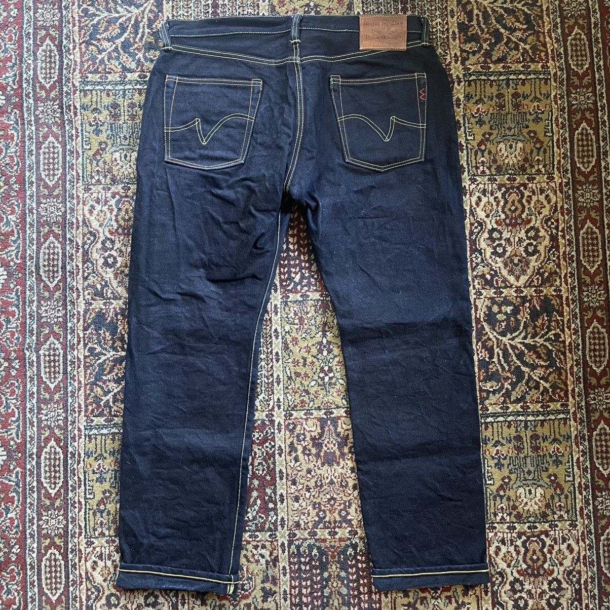 Iron Heart Iron Heart Double Indigo IH-634 18oz Jeans size 40x32 Size US 40 / EU 56 - 5 Thumbnail