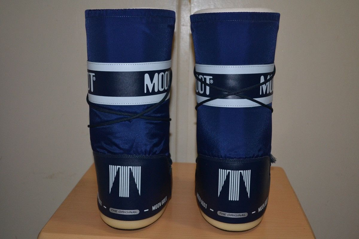 Moon Boot Blue Nylon Moon Boot Size US 7 / IT 37 - 4 Thumbnail