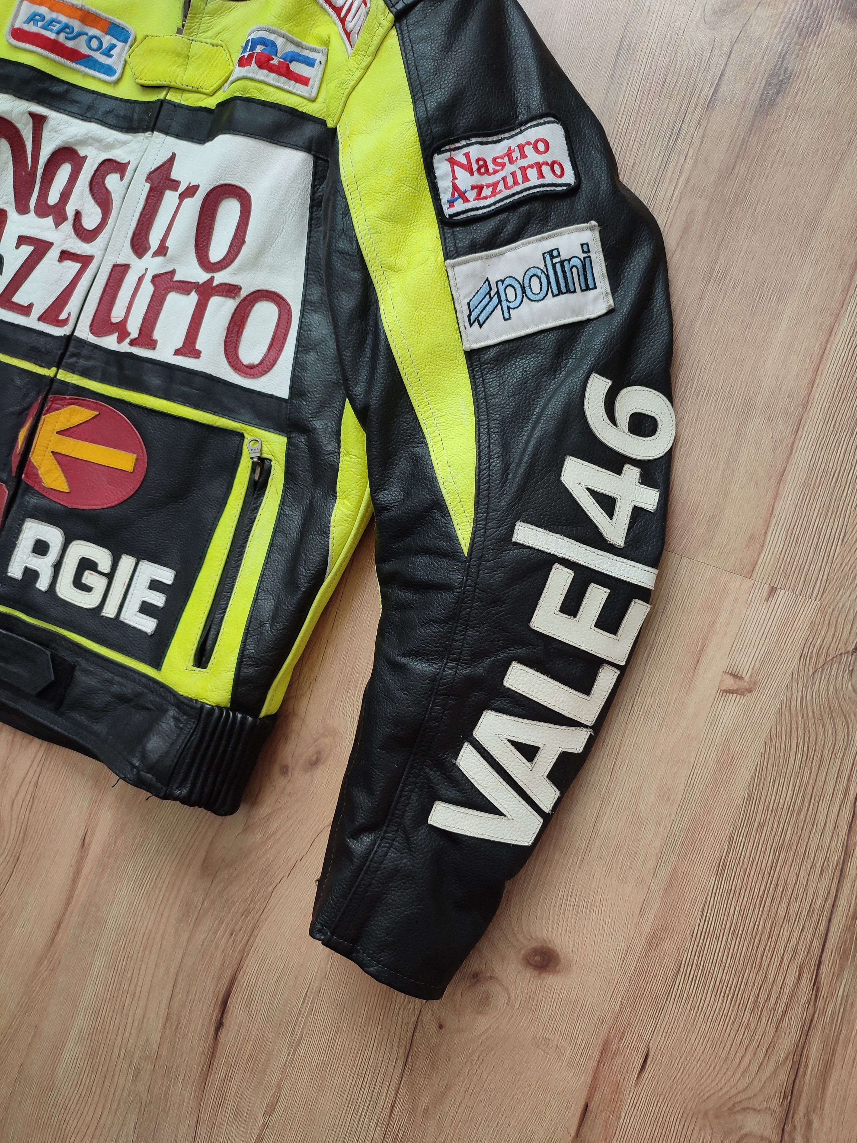 Other Nastro Azzurro Vintage Jacket 46 Valentino Rossi Honda Size US L / EU 52-54 / 3 - 4 Thumbnail
