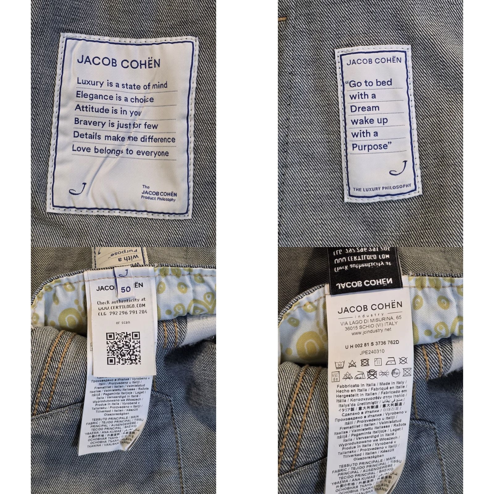Jacob Cohen VINTAGE N/A Size US L / EU 52-54 / 3 - 11 Thumbnail