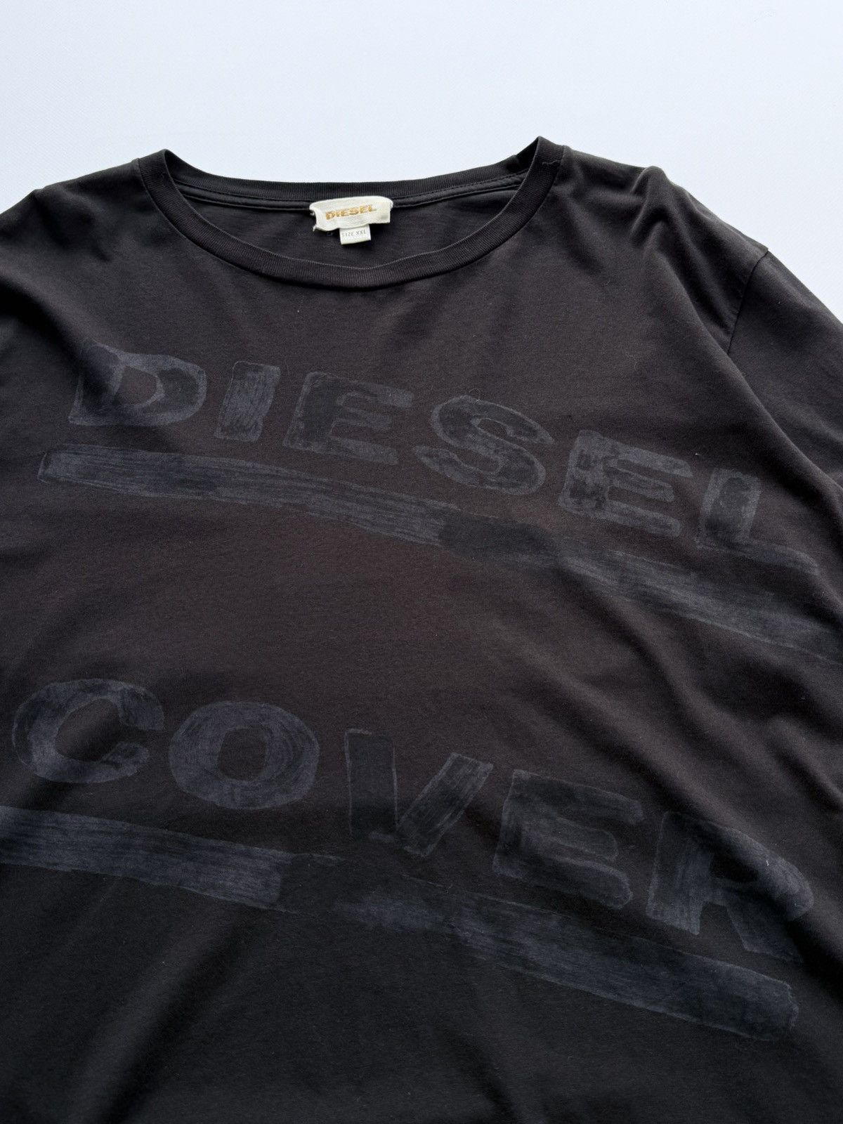 Diesel Vintage Y2K Diesel Long Sleeve T-Shirt Japanese Style Size US XL / EU 56 / 4 - 2 Thumbnail