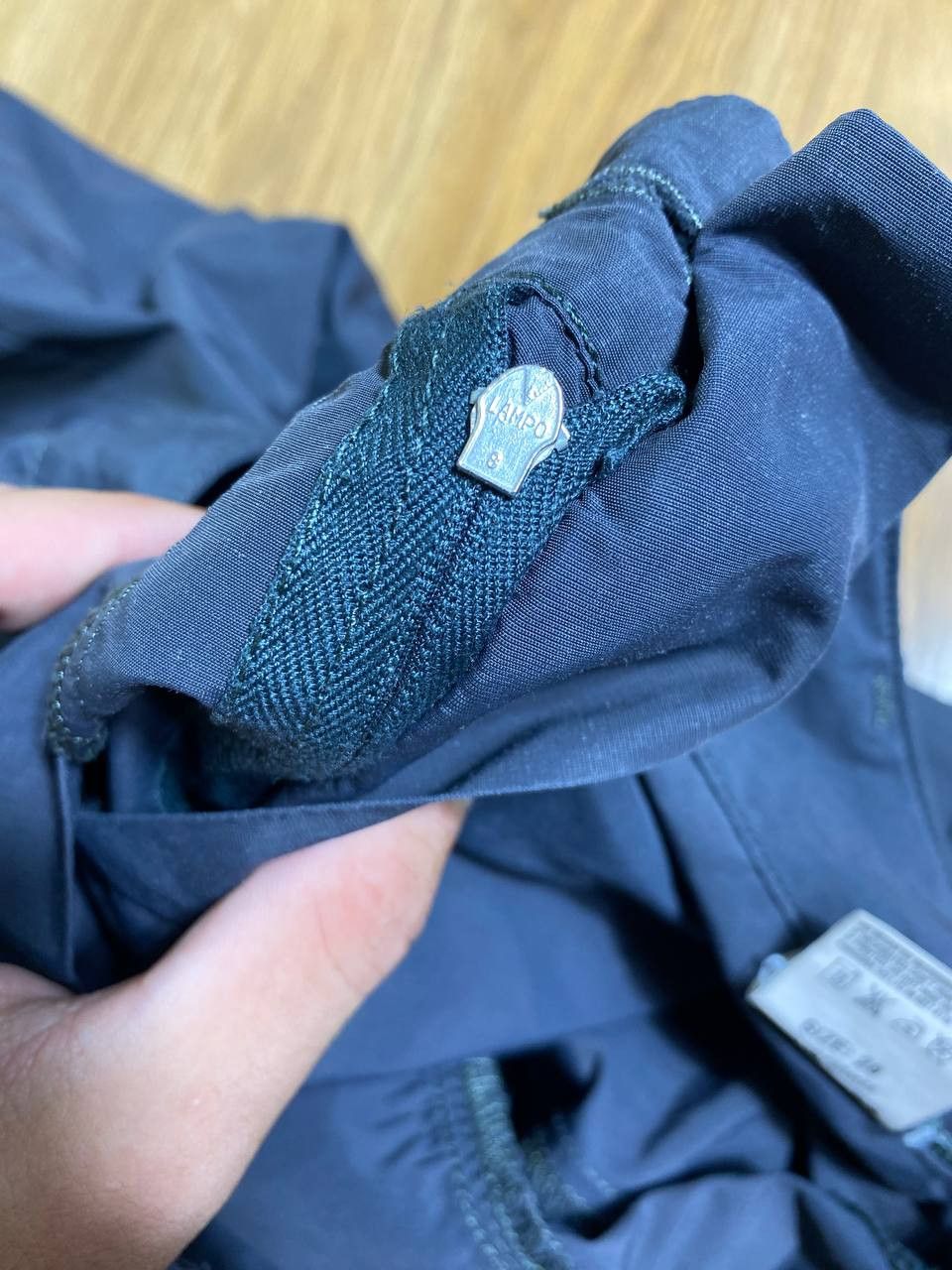 Diesel × Vintage Vintage 90s Y2K Diesel Big Logo Blue Cargo Long Shorts Size US 28 / EU 44 - 16 Thumbnail