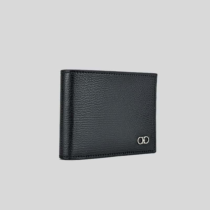 Salvatore Ferragamo o1s1rm0924 Size: OS / Leather Wallet in Black Size ONE SIZE - 1 Thumbnail