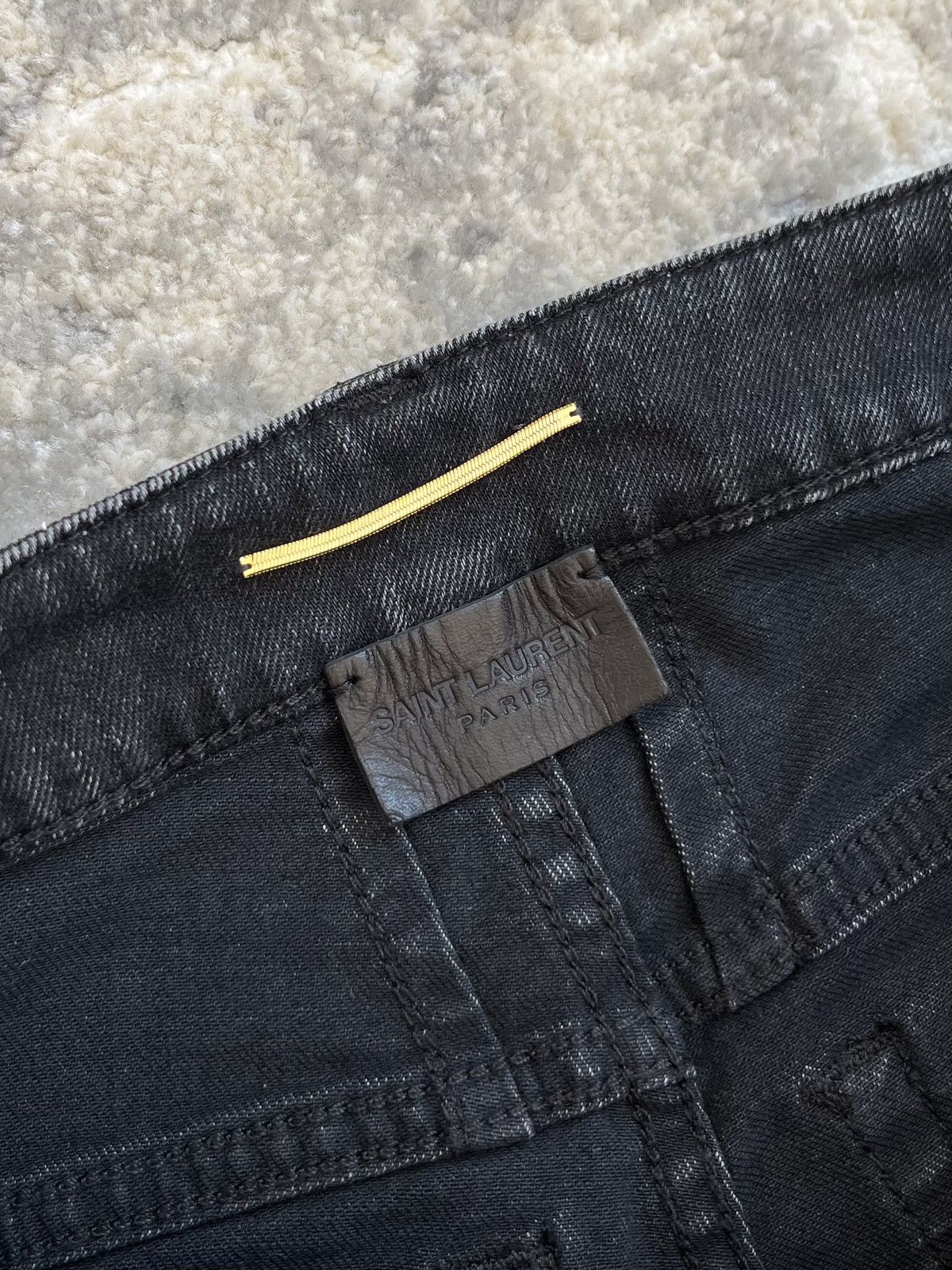 Saint Laurent Paris saint laurent sample front zip jeans Size US 27 - 6 Thumbnail