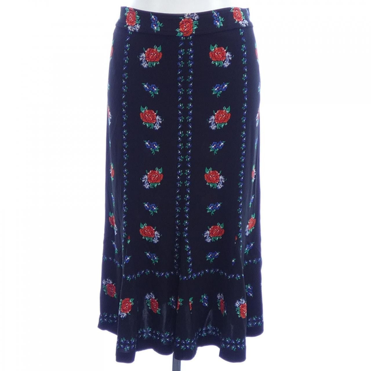 Tory Burch Tory Burch Tory Burch Floral Skirt Textile Skirts DUTY FREE for USA Size ONE SIZE - 1 Thumbnail