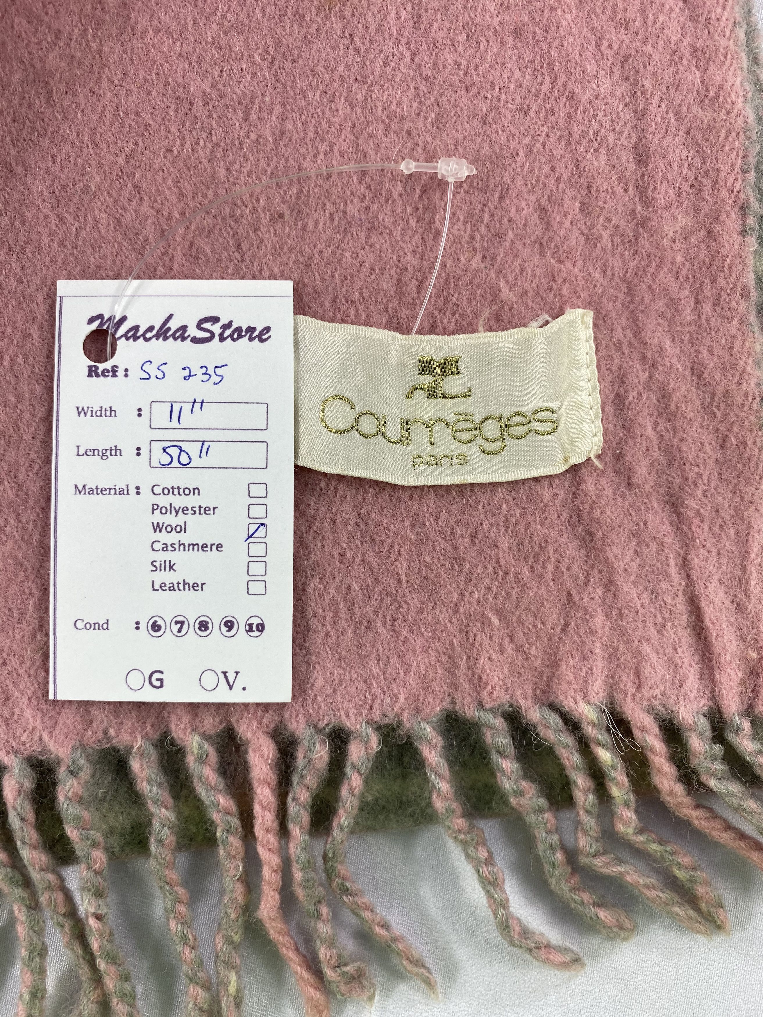Courreges Courreges Scarf / Muffler / Neckwear Size ONE SIZE - 8 Thumbnail