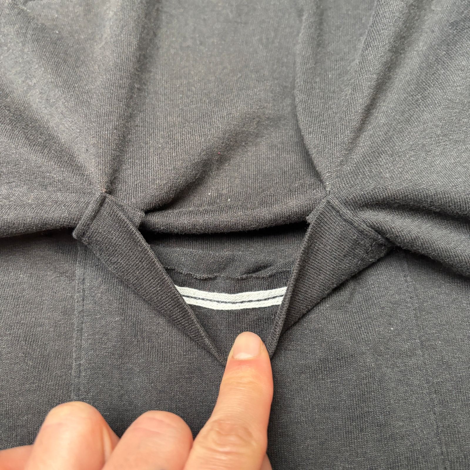 Vintage Vintage 90s BVD Pocket T Shirt Men's 2XL Selvedge Pocket Size US XXL / EU 58 / 5 - 6 Thumbnail