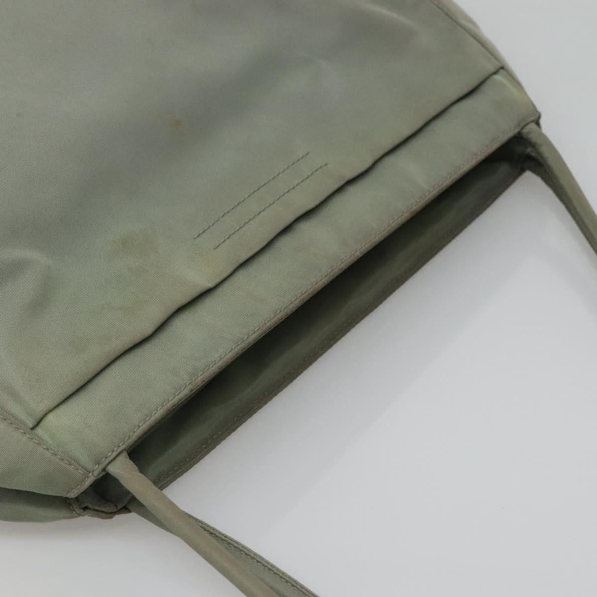Prada PRADA Tote Bag Nylon Khaki Silver Size ONE SIZE - 6 Thumbnail
