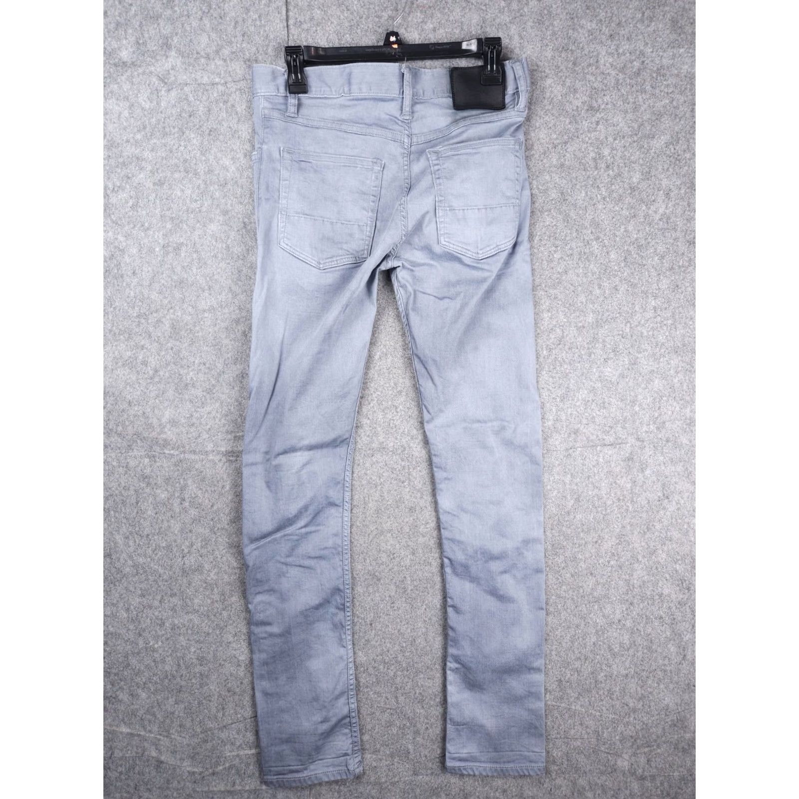 Gustin Gustin Pants Mens 29 x 31 Gray California Slim Button Fly Chino Straight 5-Pocket Size US 29 - 7 Thumbnail