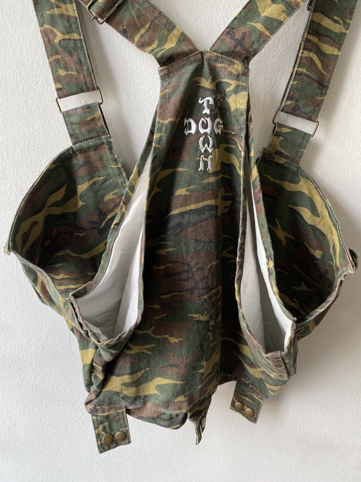 Dogtown × Vintage Vintage 90’s Dogtown Camo Tactical Vest Size US M / EU 48-50 / 2 - 11 Thumbnail