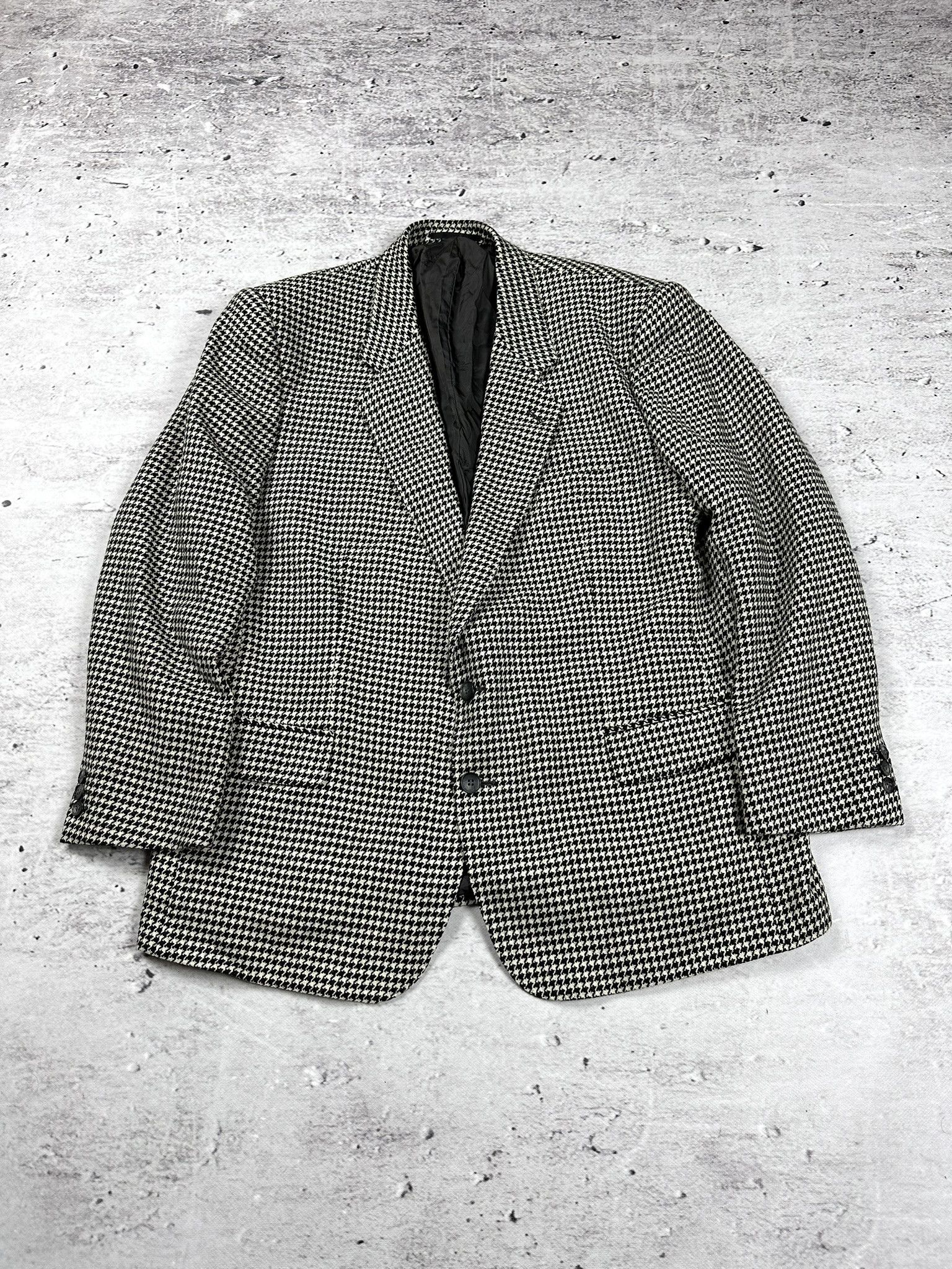 Designer × Vintage Vintage Brook Taverner cashmere wool blazer jacket Size 52L - 2 Thumbnail