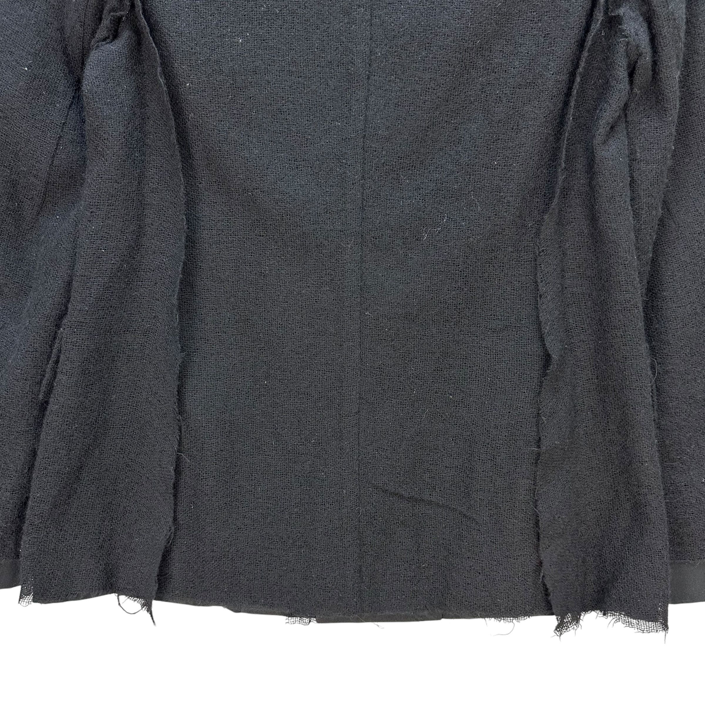 Yohji Yamamoto AW04 YOHJI YAMAMOTO Raw-Edge Deconstructed Jacket #A80-1942 Size S / US 4 / IT 40 - 22 Thumbnail