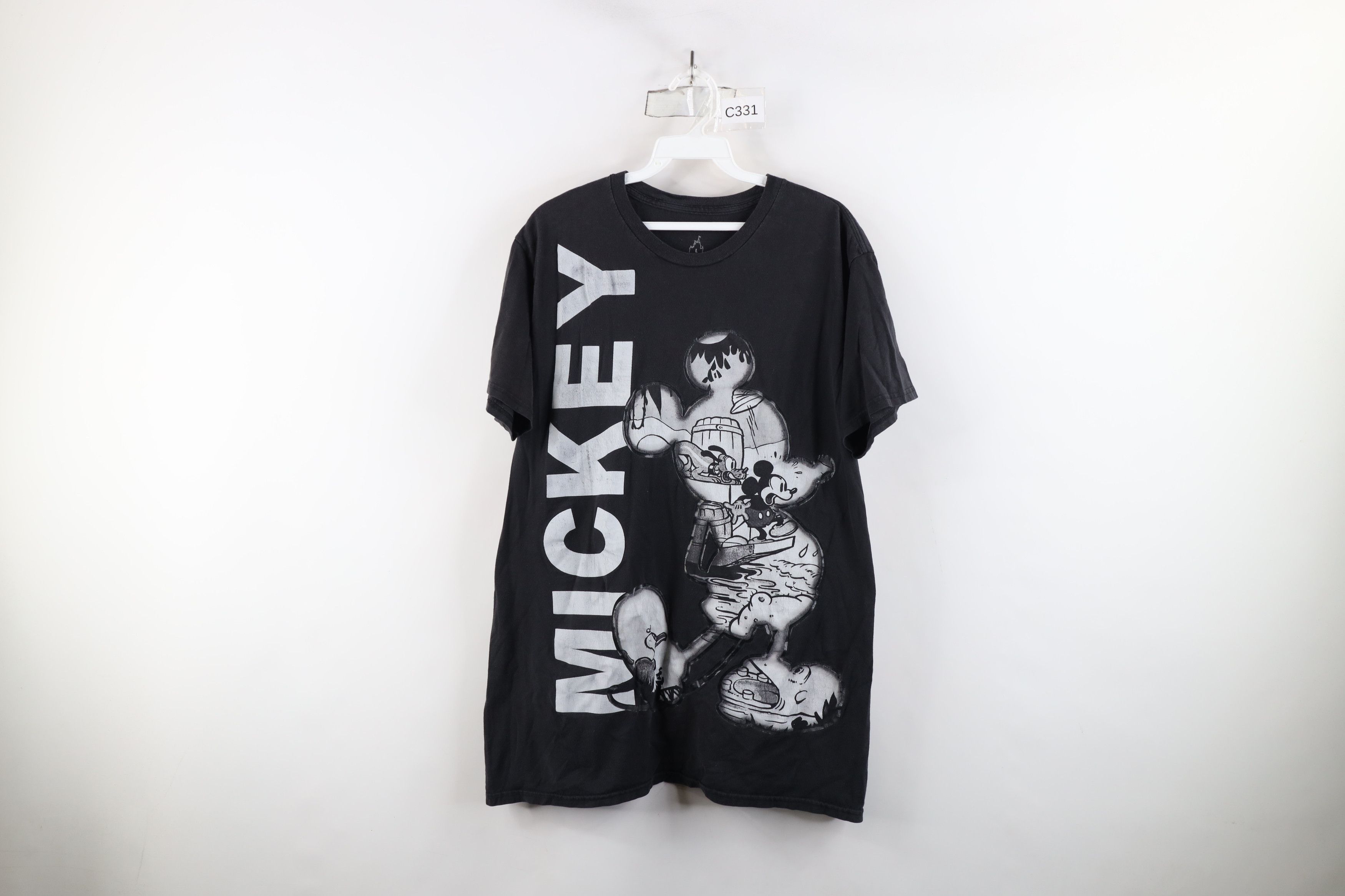 Disney × Vintage Vintage Y2K Disney Mickey Mouse Cartoon Strip T-Shirt Size US L / EU 52-54 / 3 - 1 Thumbnail