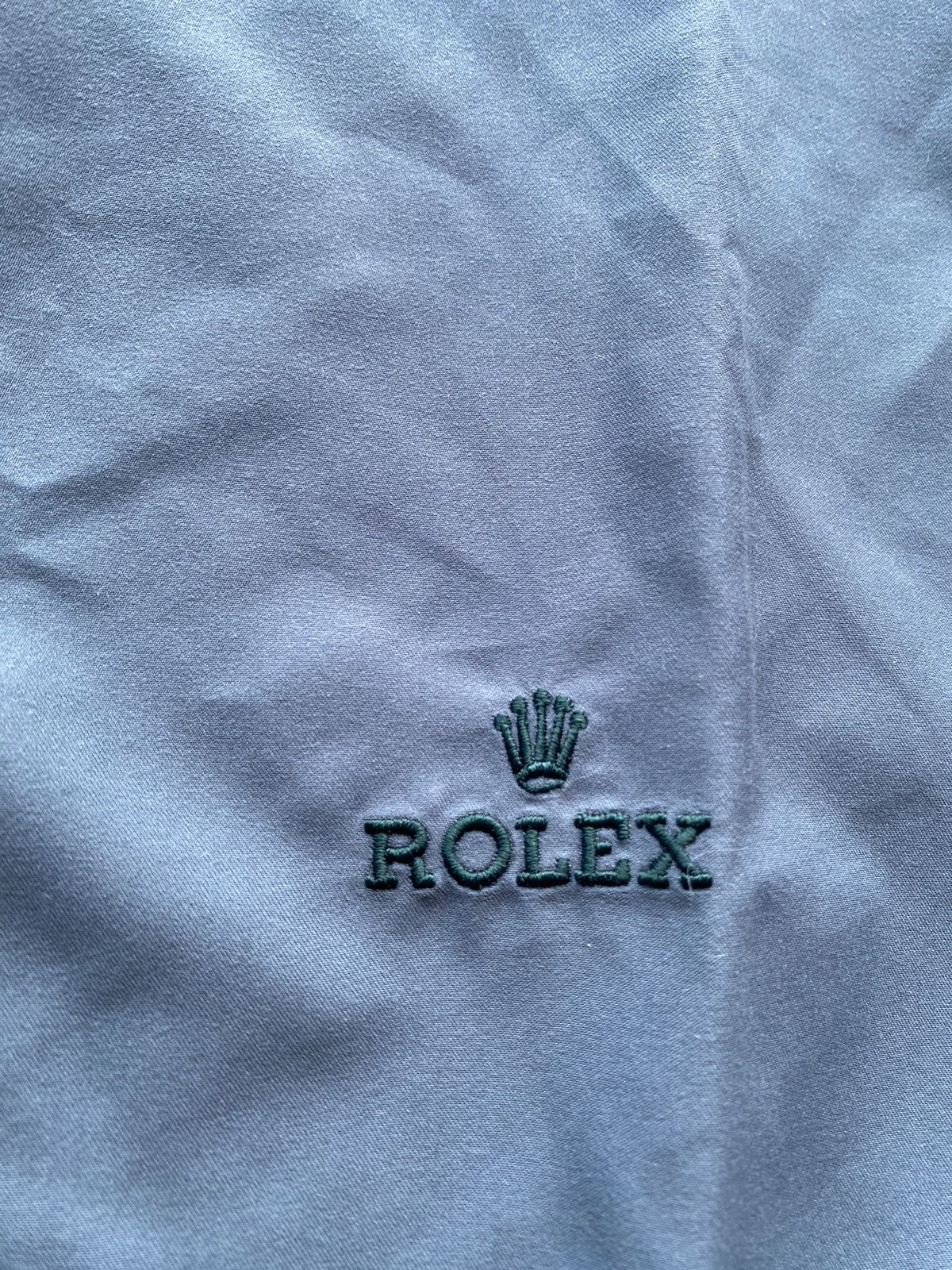 Other × Rolex × Vintage 90s Rolex Vintage Mens Windbreaker Green Vest Rare Size US M / EU 48-50 / 2 - 3 Thumbnail