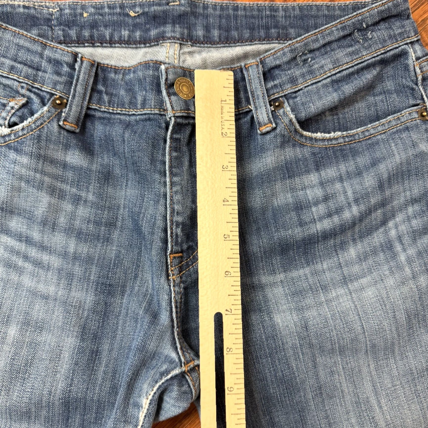 Ralph Lauren Denim & Supply Ralph Lauren Jeans Womens 30 Bootcut Skinny Stretch Low Rise 28x30 Blue Denim Jumpers? Size 30" / US 8 / IT 44 - 4 Thumbnail