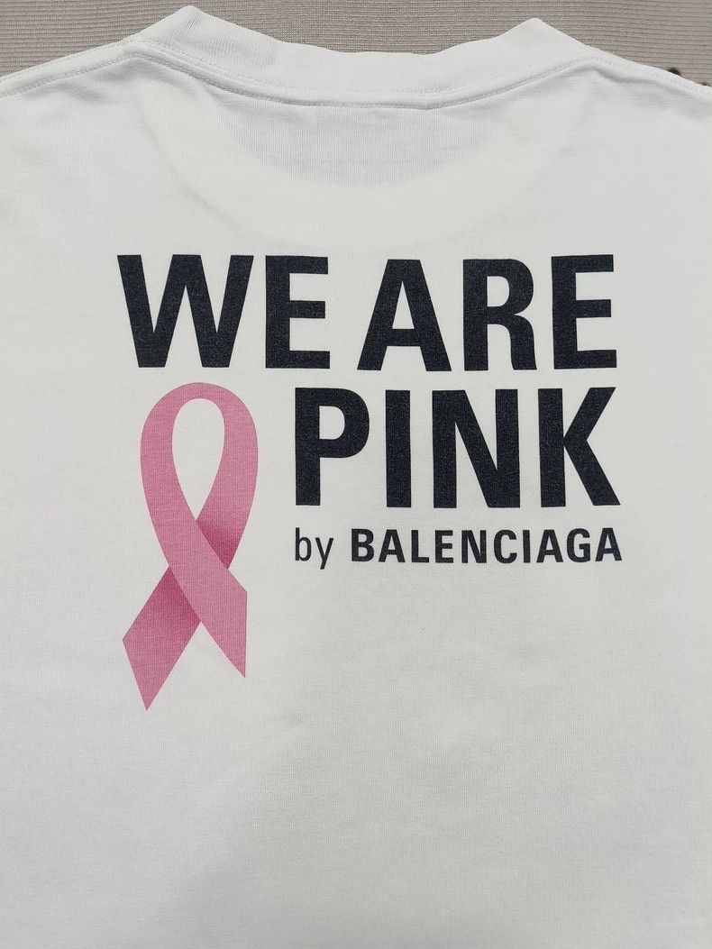 Balenciaga Balenciaga Charity style ribbon environmental letter print Size US XS / EU 42 / 0 - 2 Thumbnail