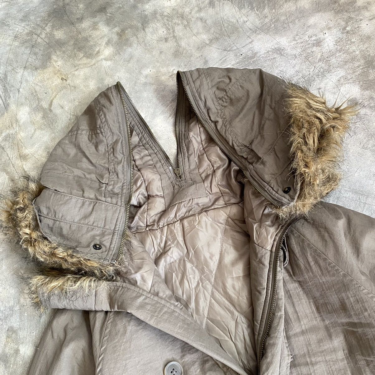 If Six Was Nine 2000s Tee Up Apocalypse Style N-2B Bomber Fur Hoodie Jacket Size US M / EU 48-50 / 2 - 3 Thumbnail